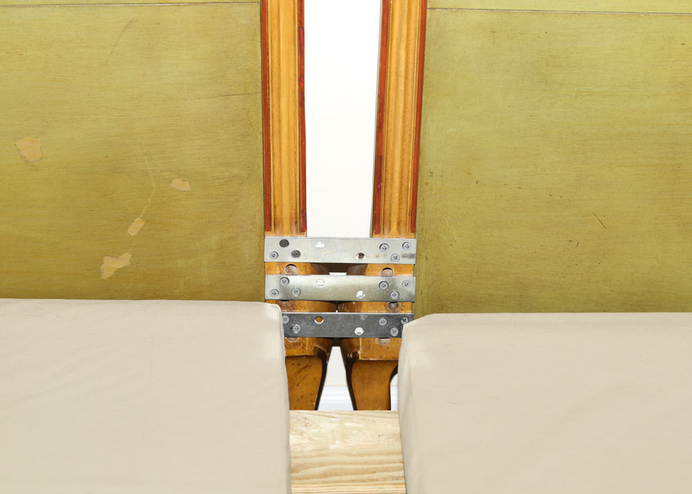 French Provincial Hand Painted King Size Bed