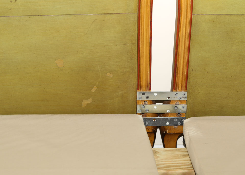 French Provincial Hand Painted King Size Bed