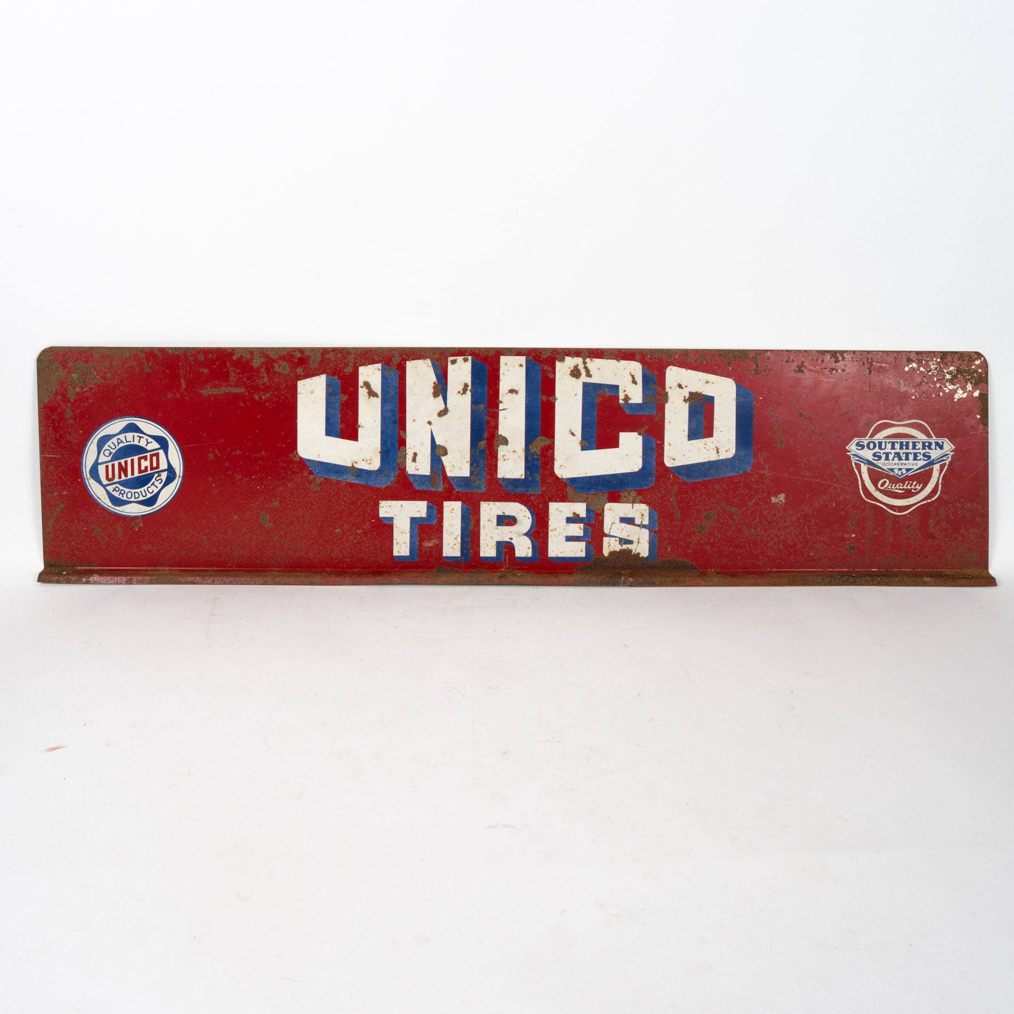 Vintage Unico Tires Advertisement Sign