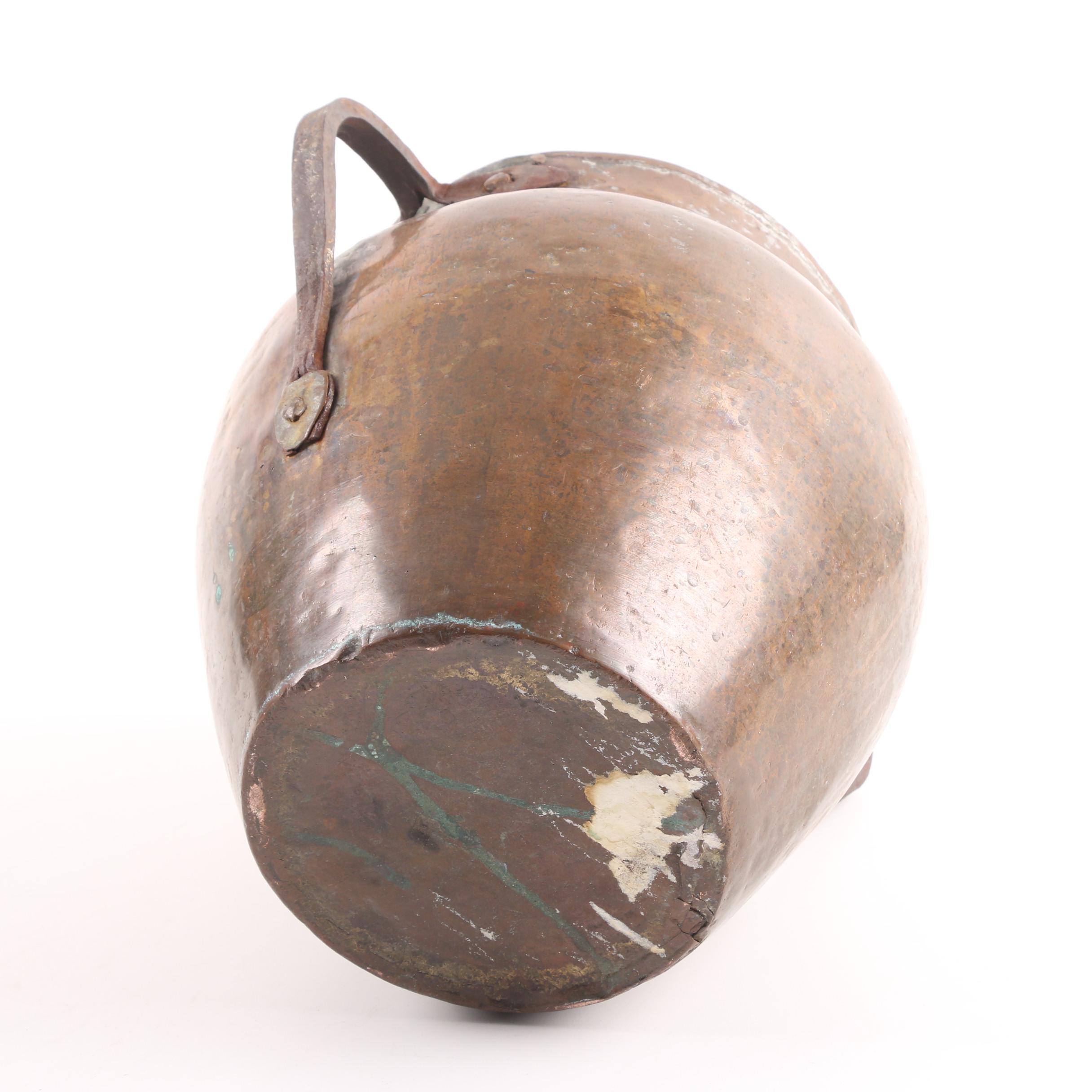 Antique Copper Urn