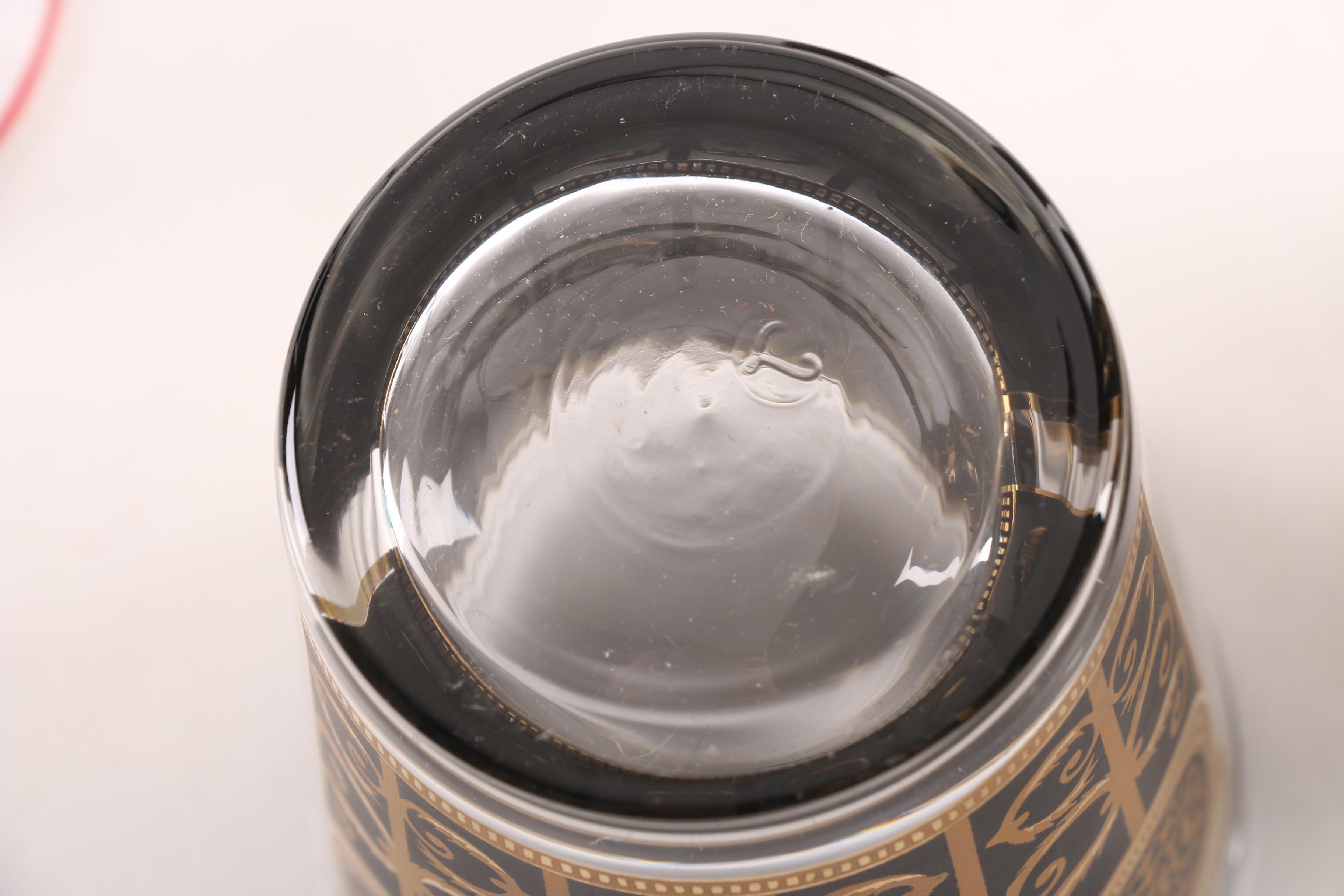 Mid-Century Glassware featuring Libbey "Prudential Rock of Gibraltar"