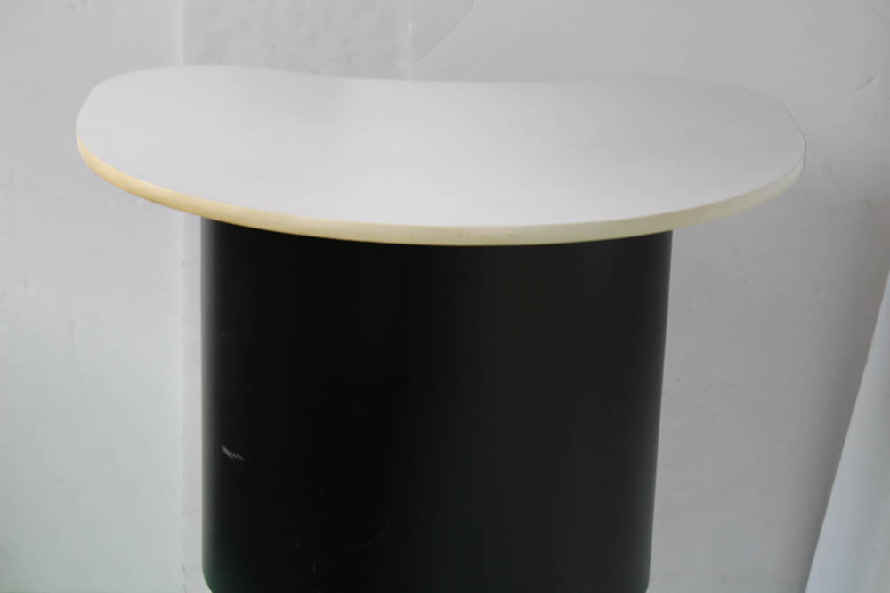 Modernist Bar Cabinet with Vintage Stool