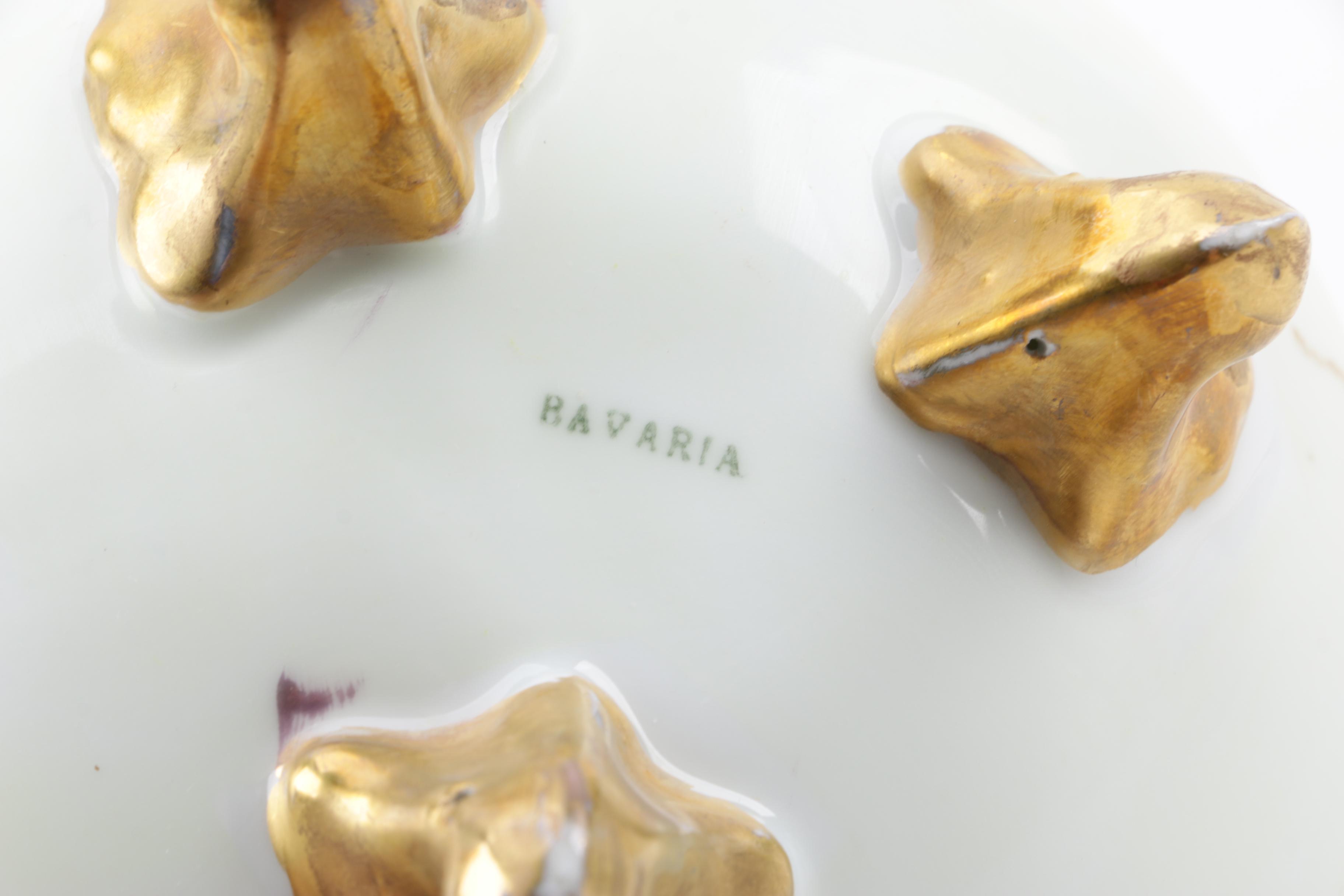 Antique to Vintage Porcelain Hair Receivers and Dresden Jar