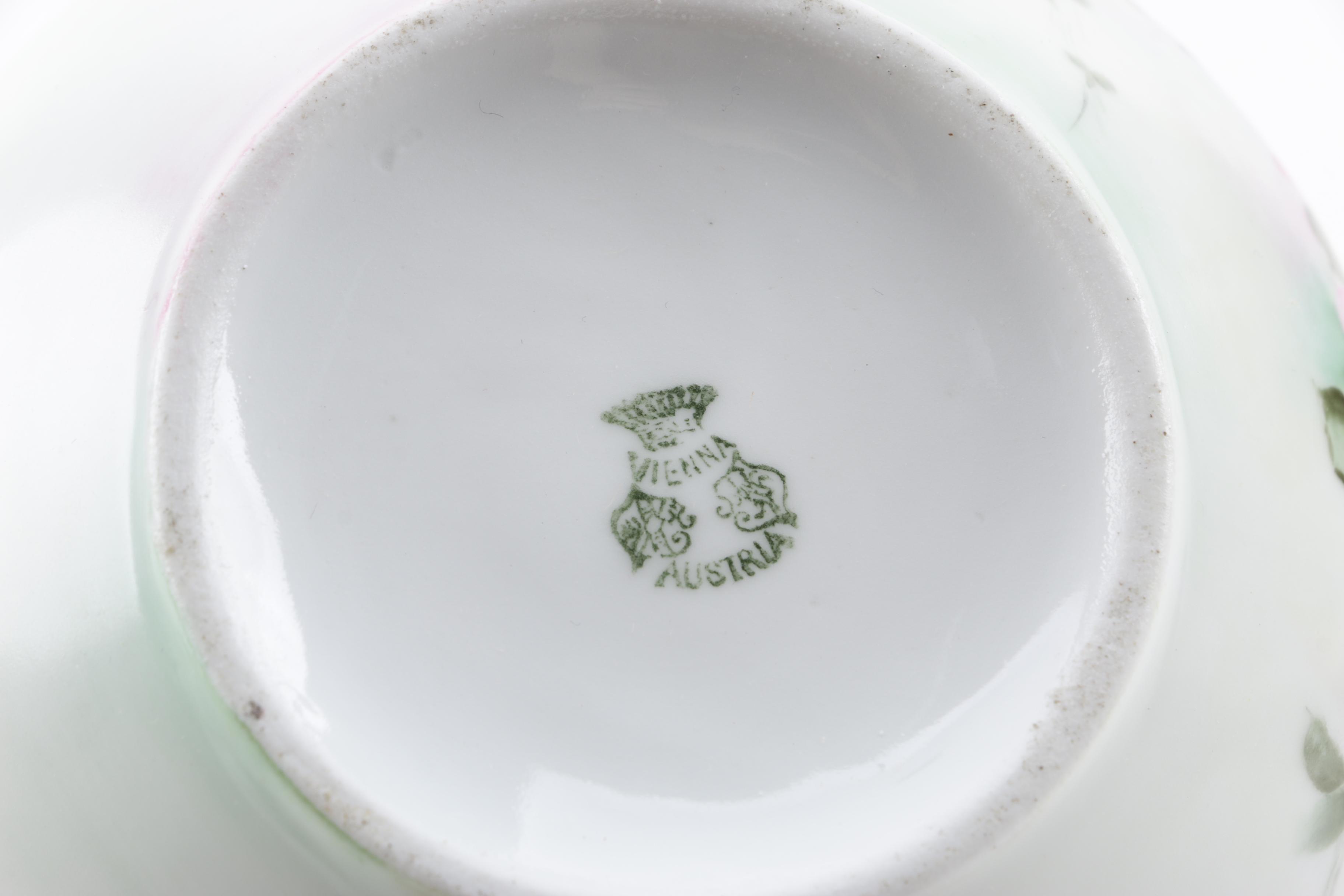 Antique to Vintage Porcelain Hair Receivers and Dresden Jar