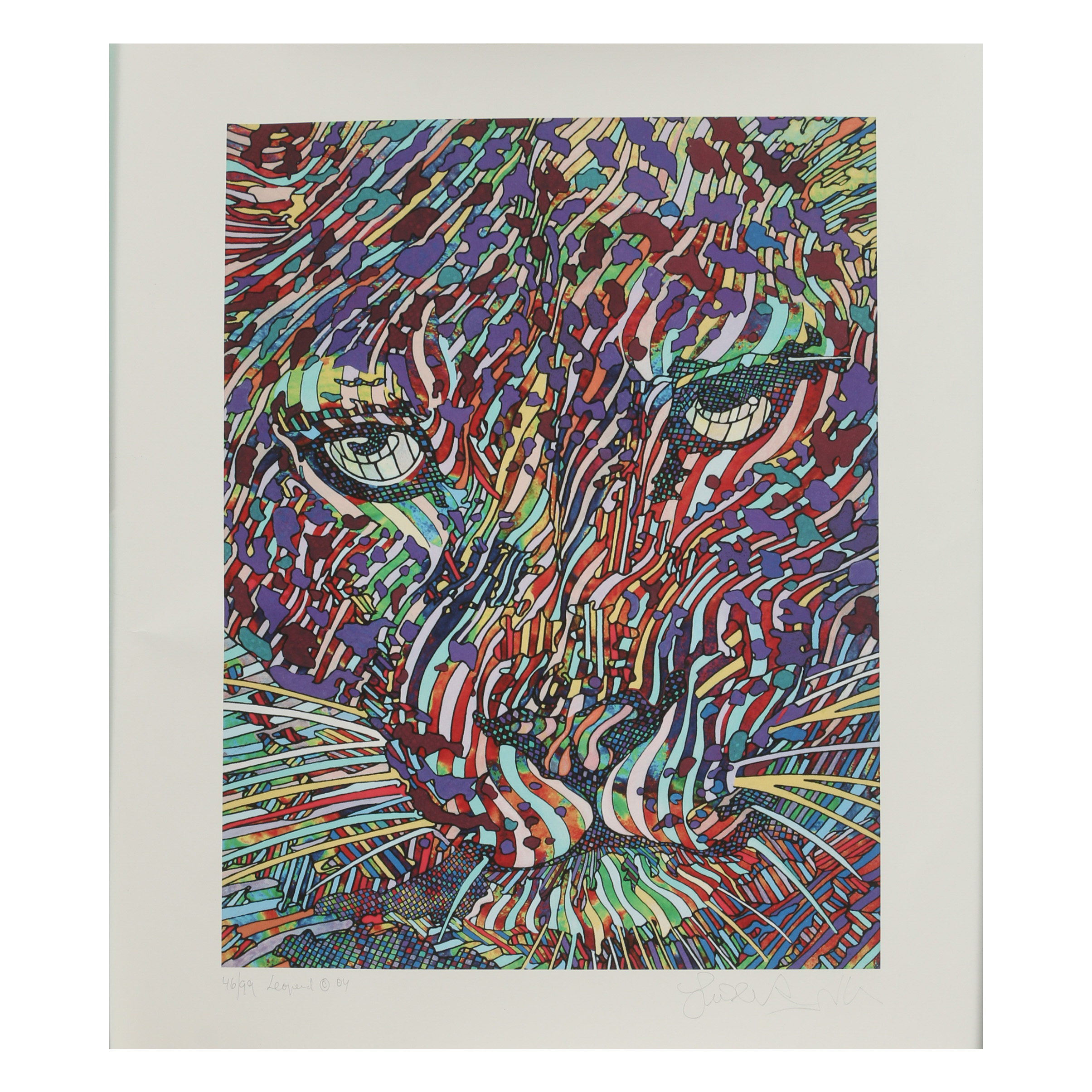 Guillaume Azoulay Giclée "Leopard"