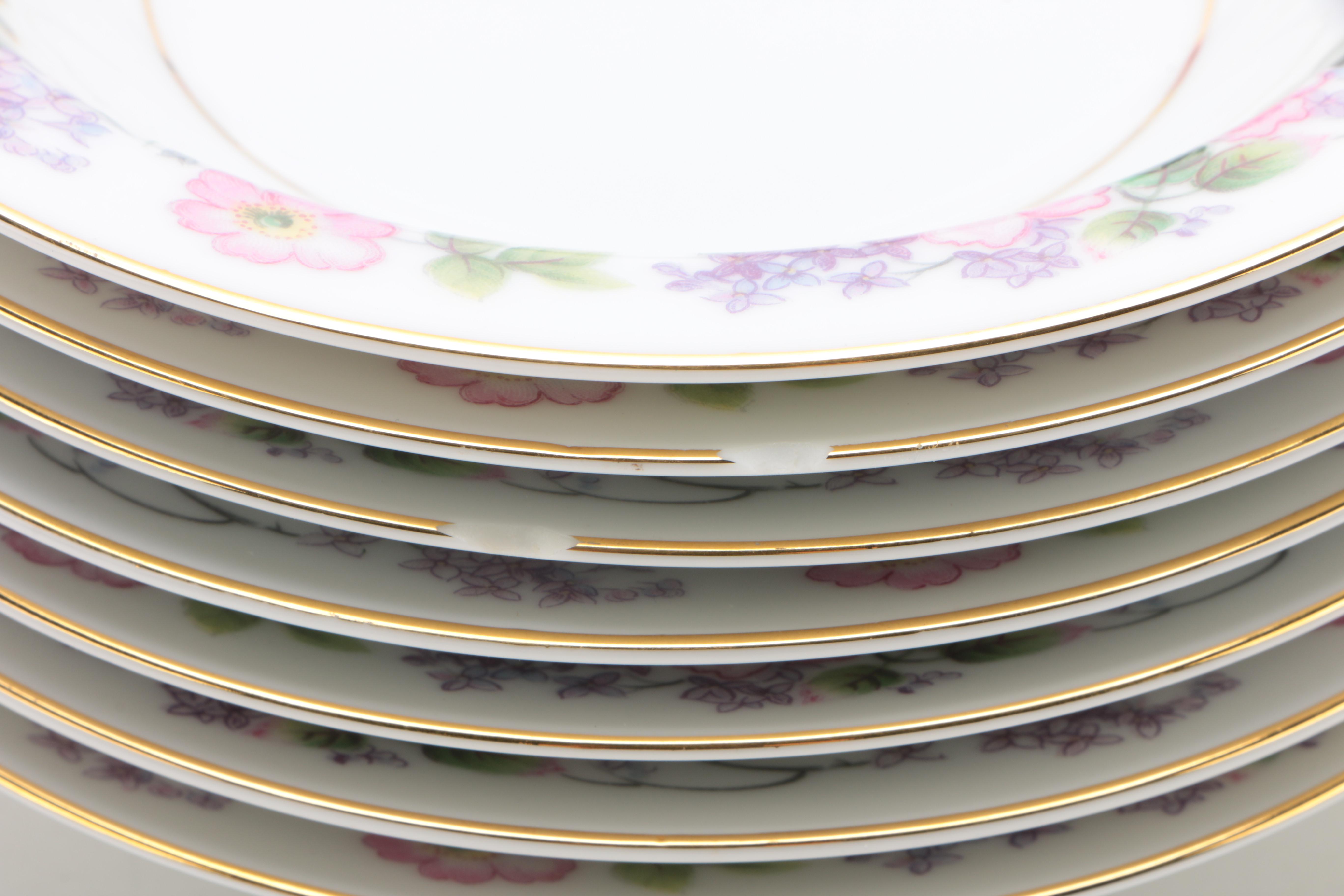 Noritake "Roselane" Porcelain Dinnerware c. 1950-55