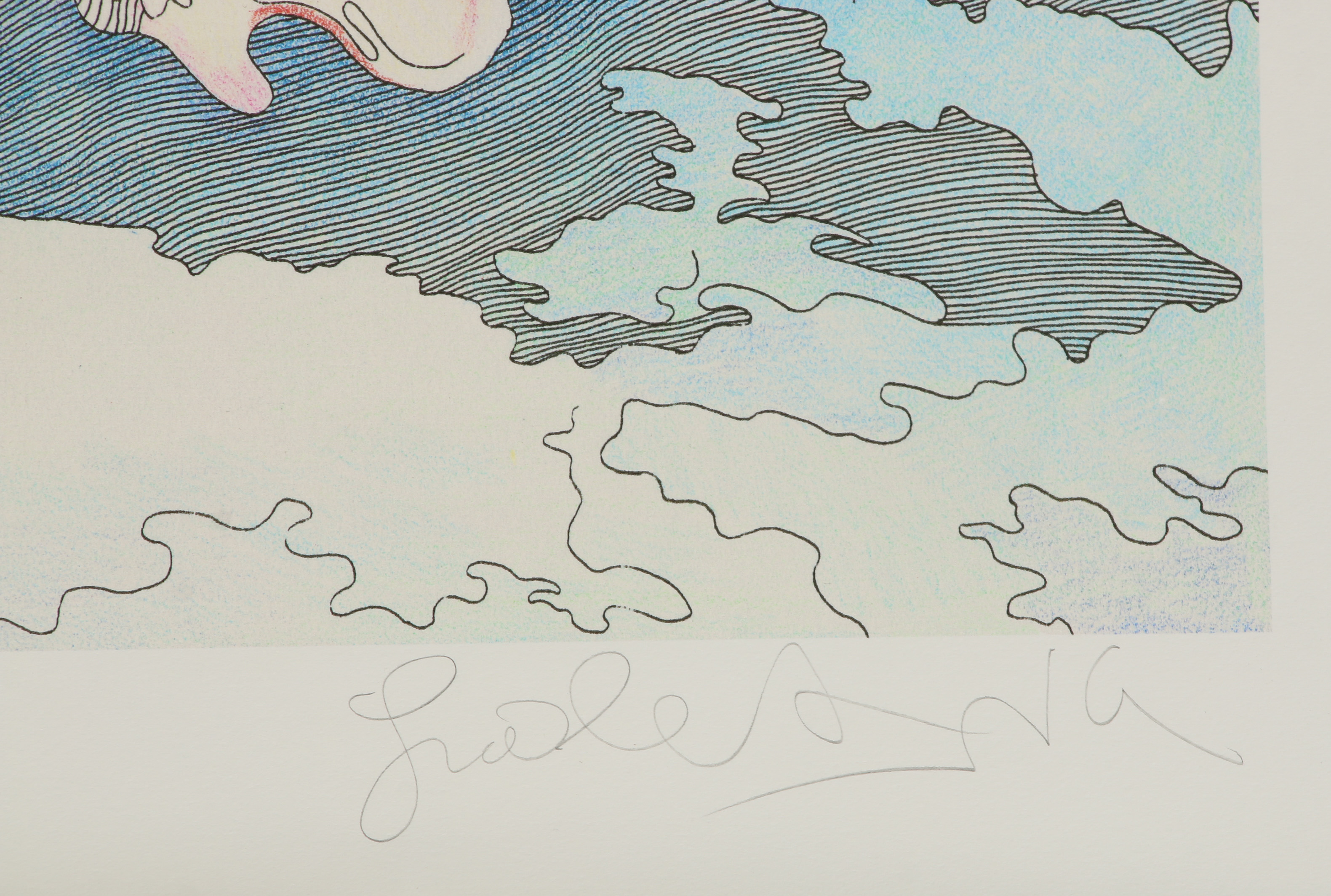 Guillaume Azoulay Giclée "Jacob's Struggle"