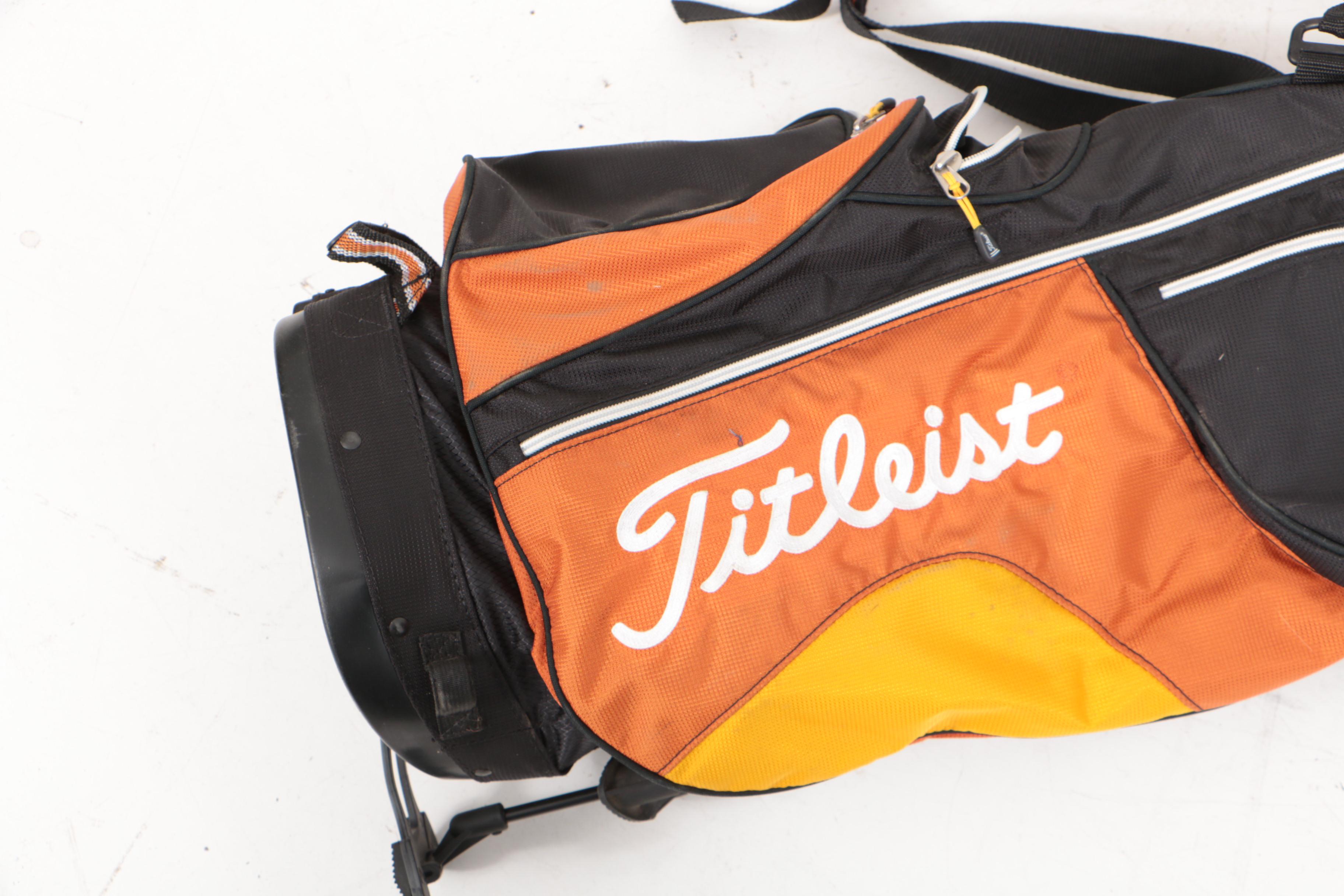 King Cobra Golf Irons and Woods with Titleist Case