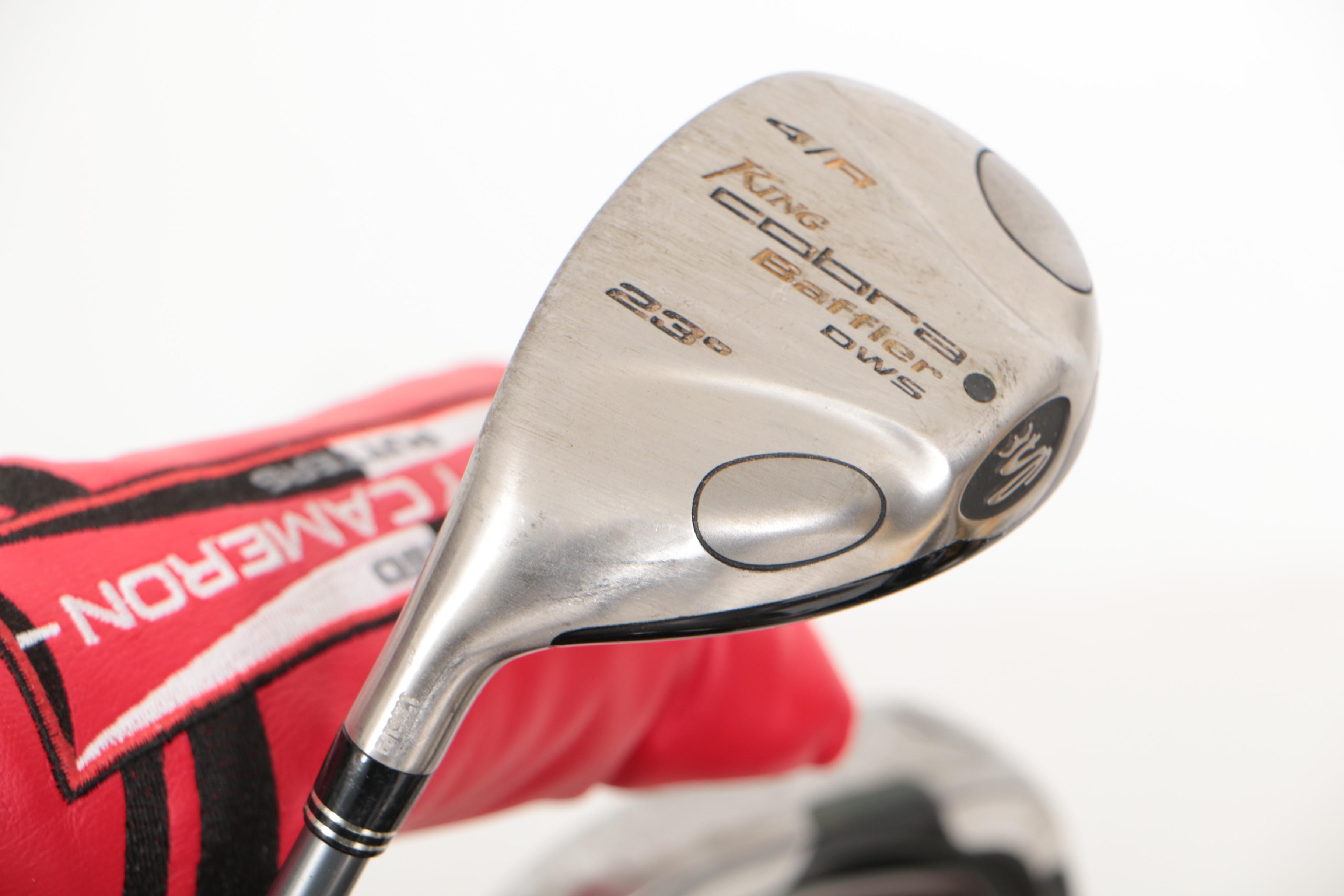 King Cobra Golf Irons and Woods with Titleist Case