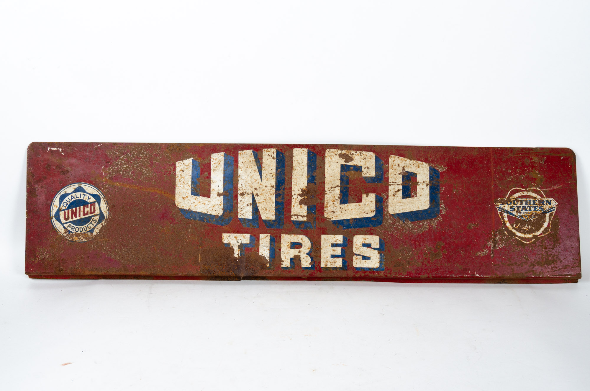 Vintage Unico Tires Advertisement Sign