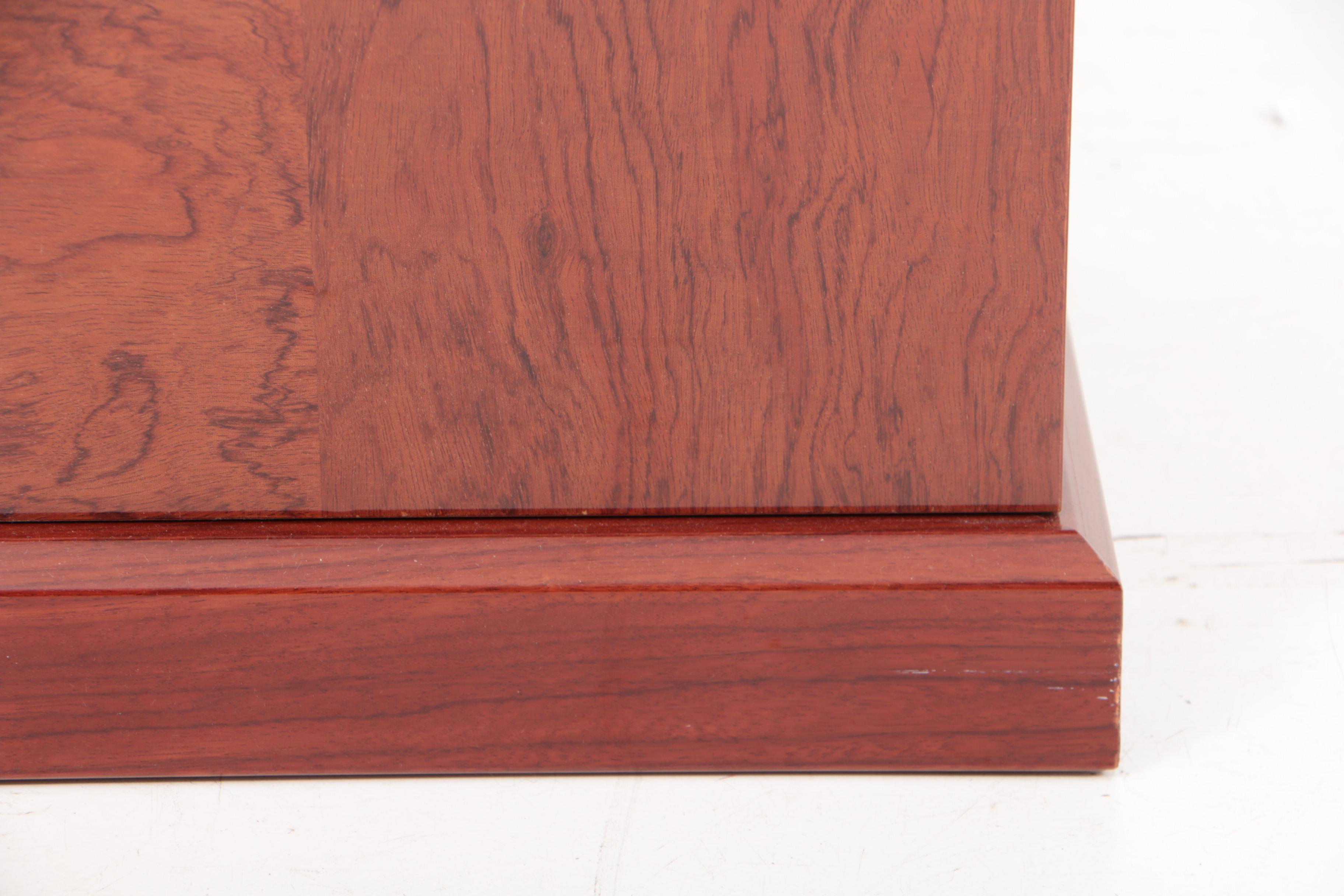 Pair of Excelsior Designs Rosewood Bedside Chests