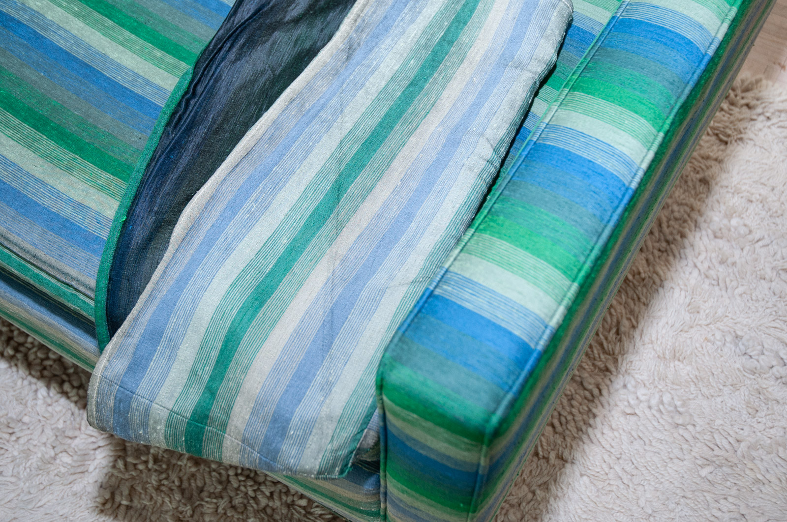 Mid-Century Modern Upholstered Armchairs