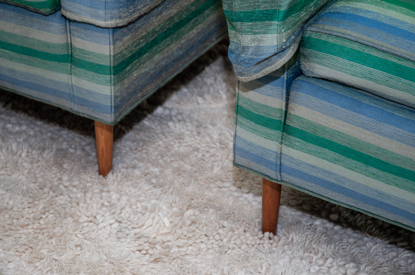 Mid-Century Modern Upholstered Armchairs