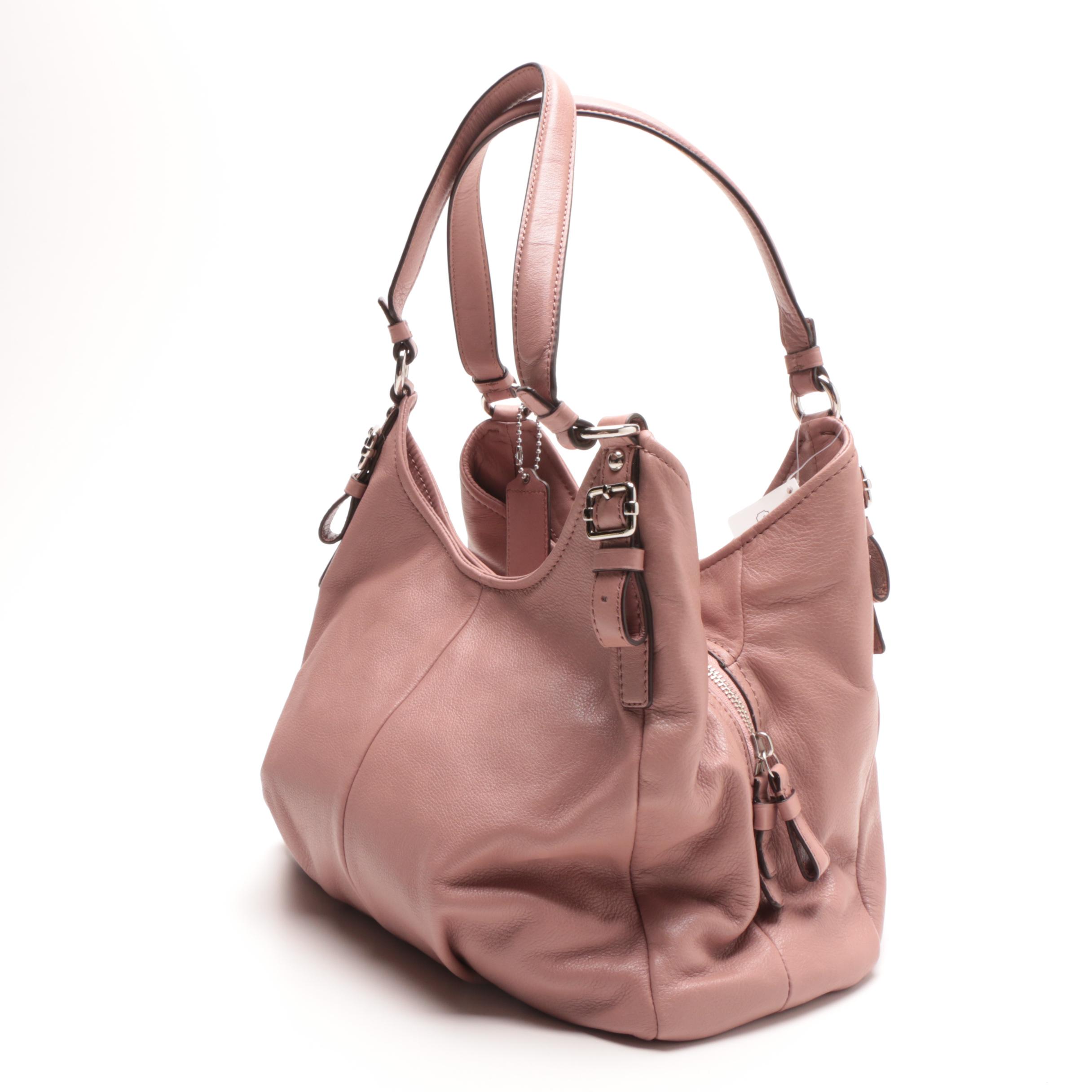 Coach Madison Leather Maggie Shoulder Bag with Matching Wallet