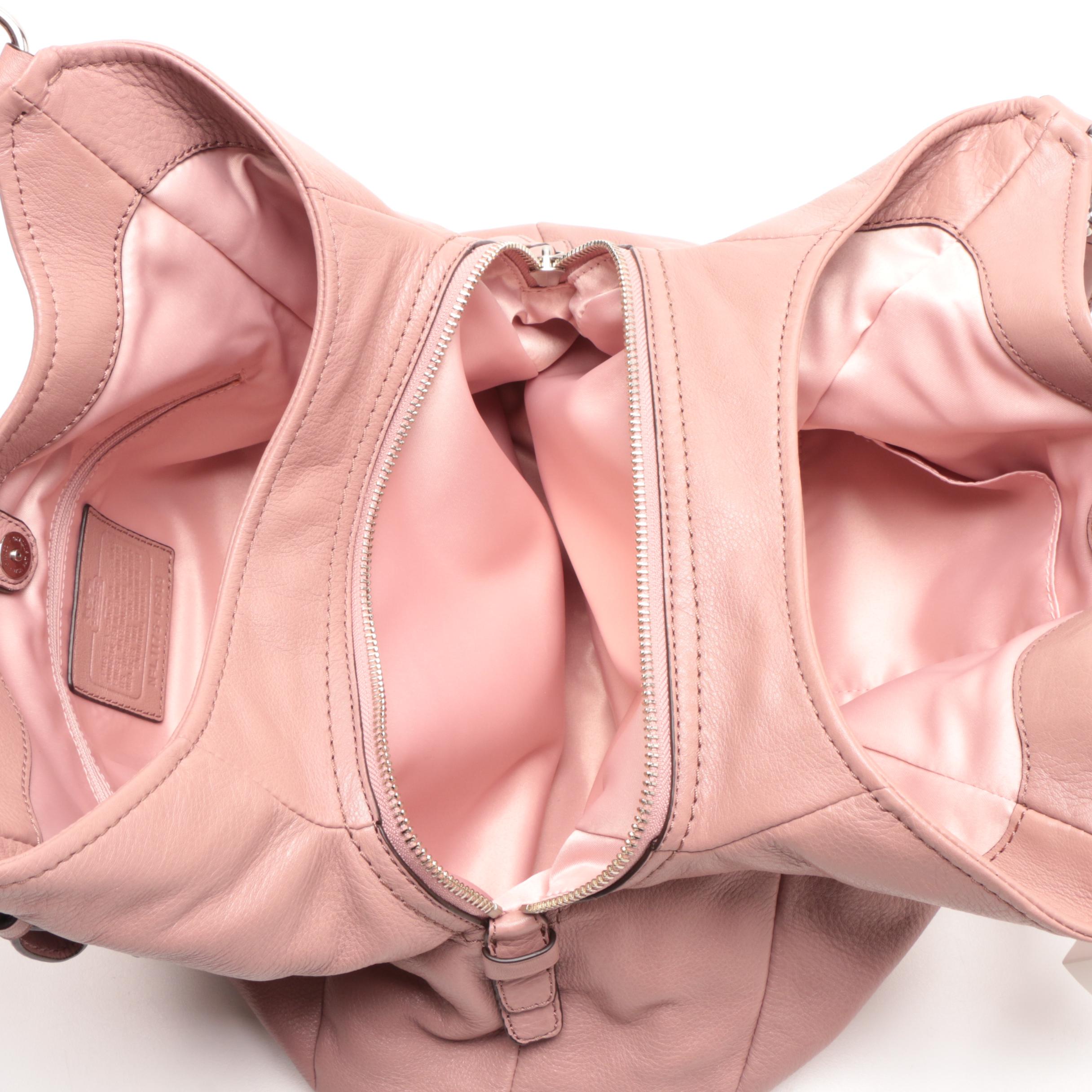 Coach Madison Leather Maggie Shoulder Bag with Matching Wallet