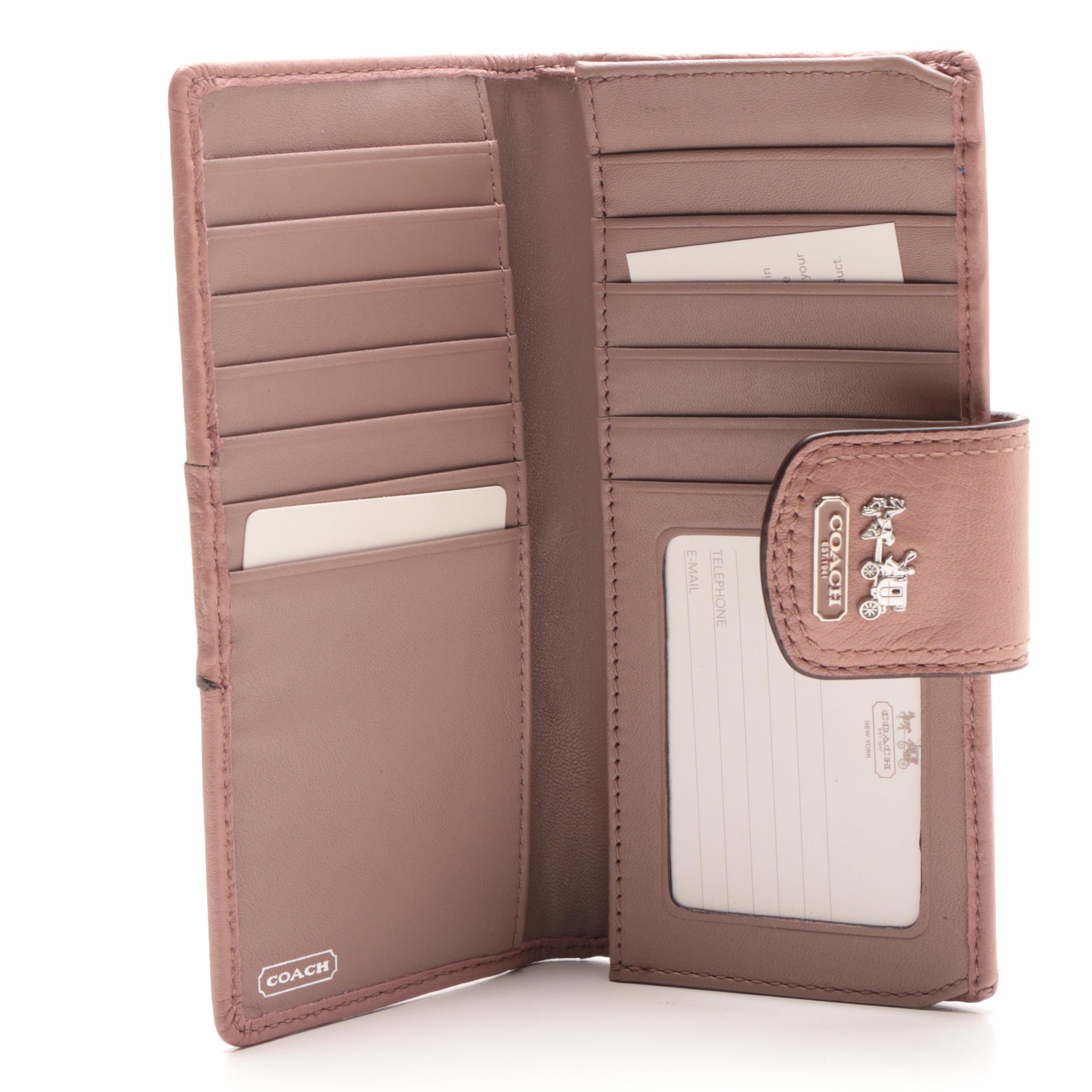 Coach Madison Leather Maggie Shoulder Bag with Matching Wallet