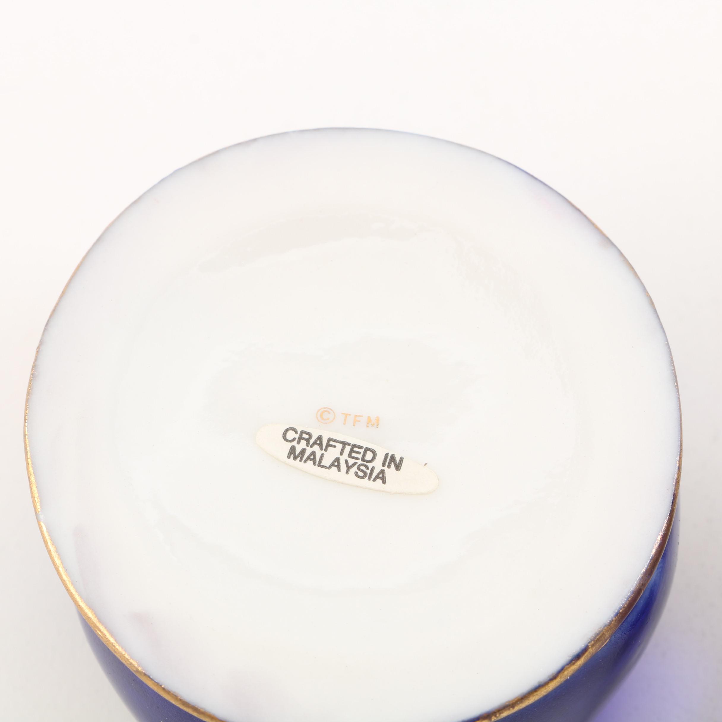 The Franklin Mint "Curio Cabinet Cats Collection" Figurines