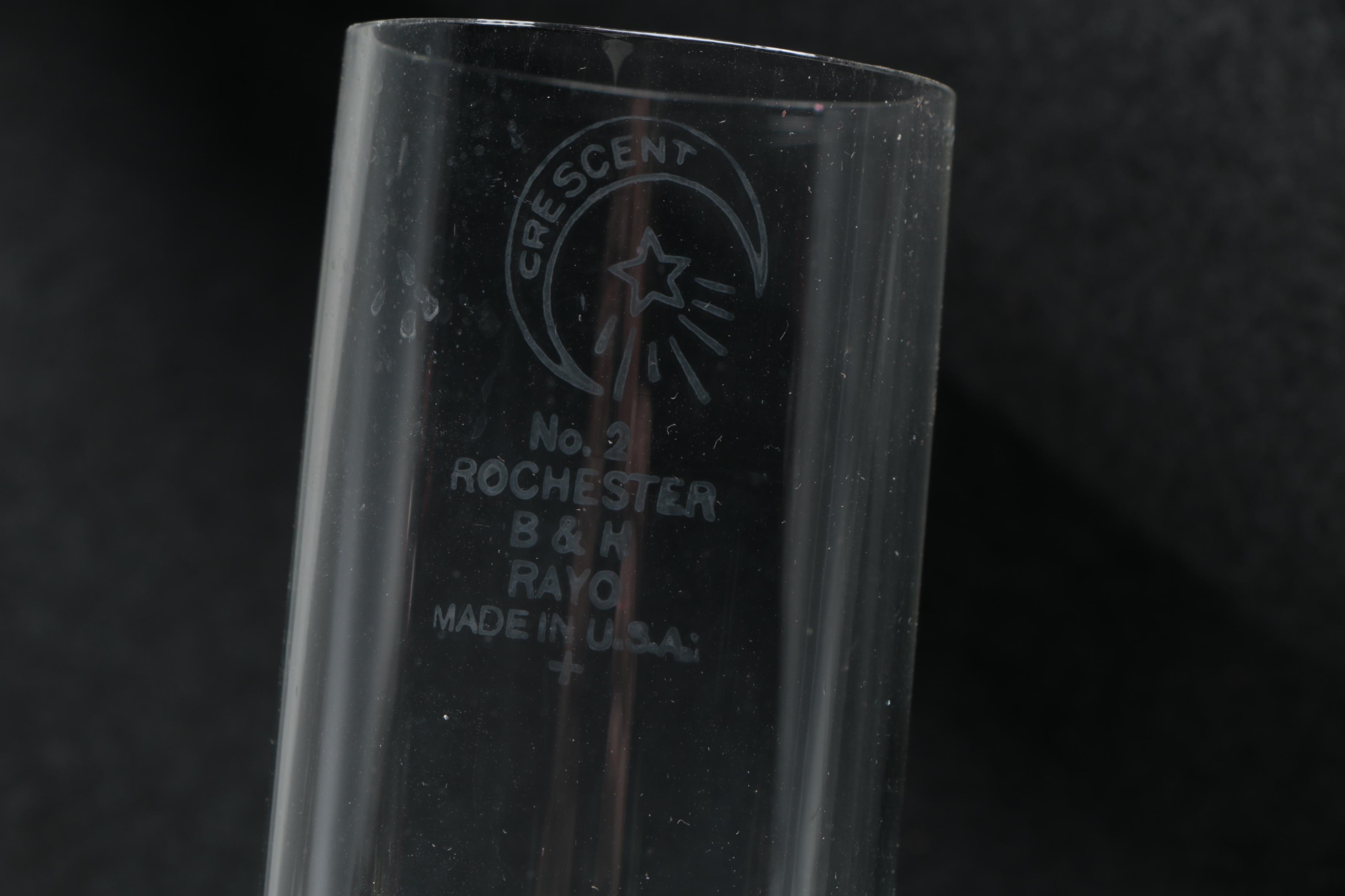 Victorian Cranberry Glass and Brass Kerosene Table Lamp and Shade, 19th Century