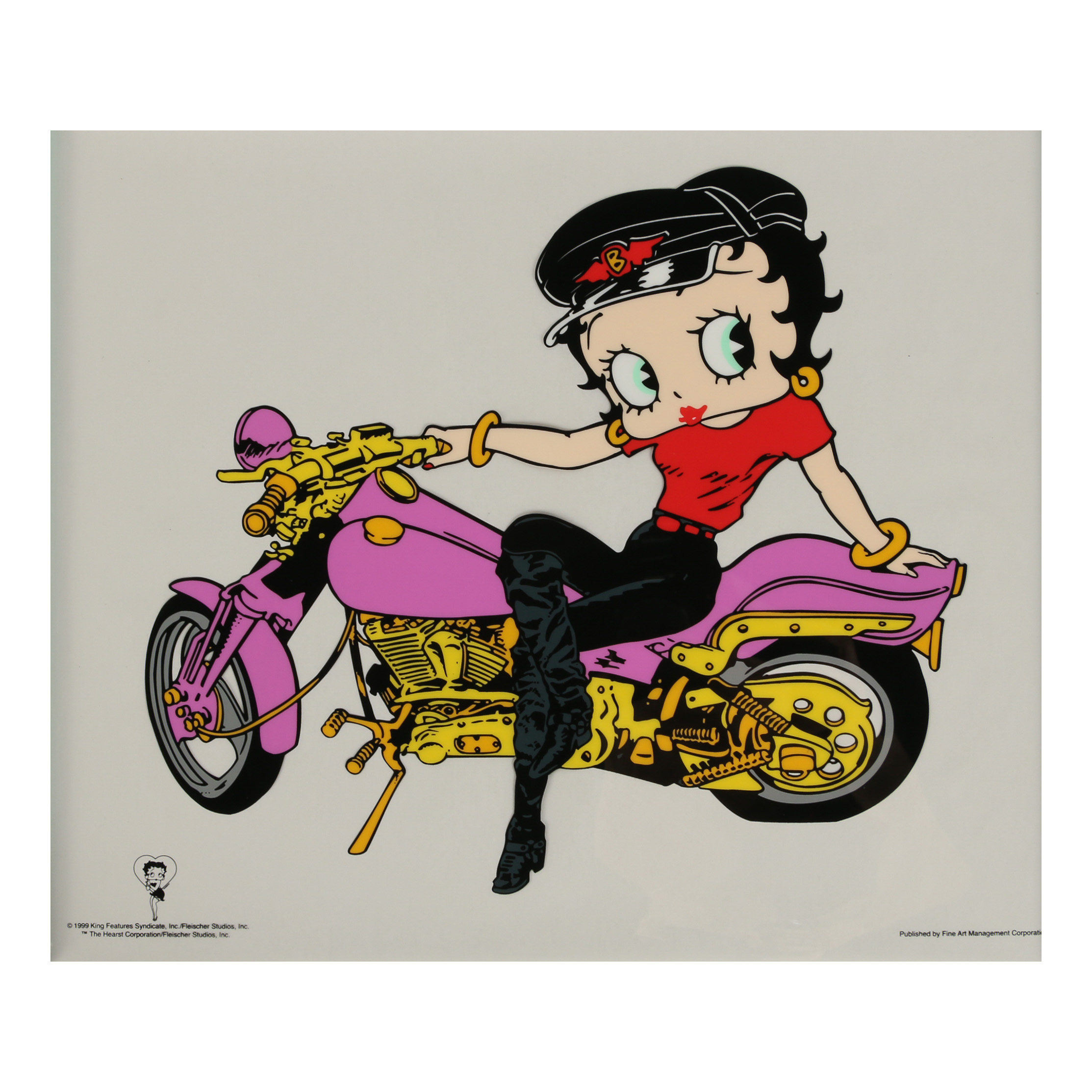 Reproduction Sericel of Betty Boop