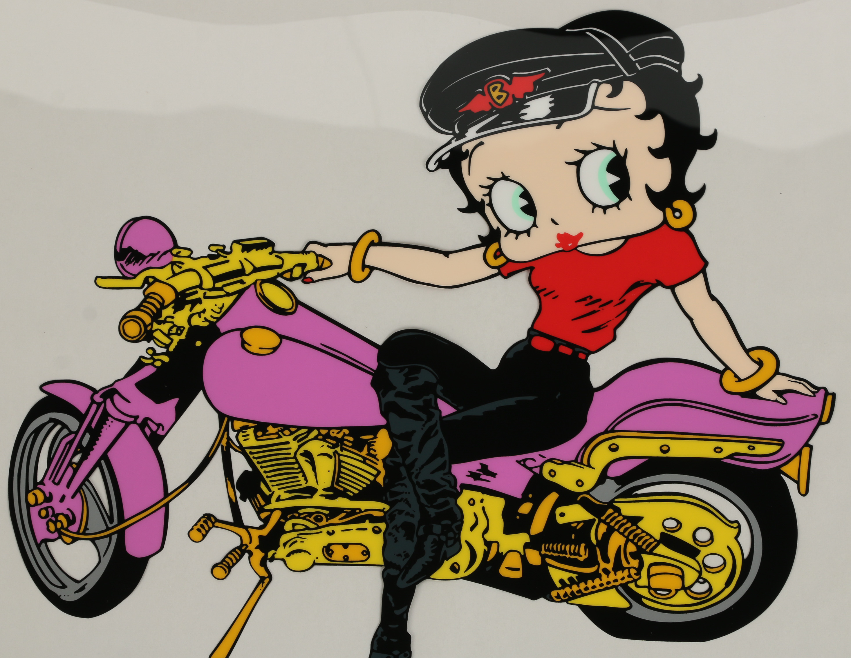 Reproduction Sericel of Betty Boop