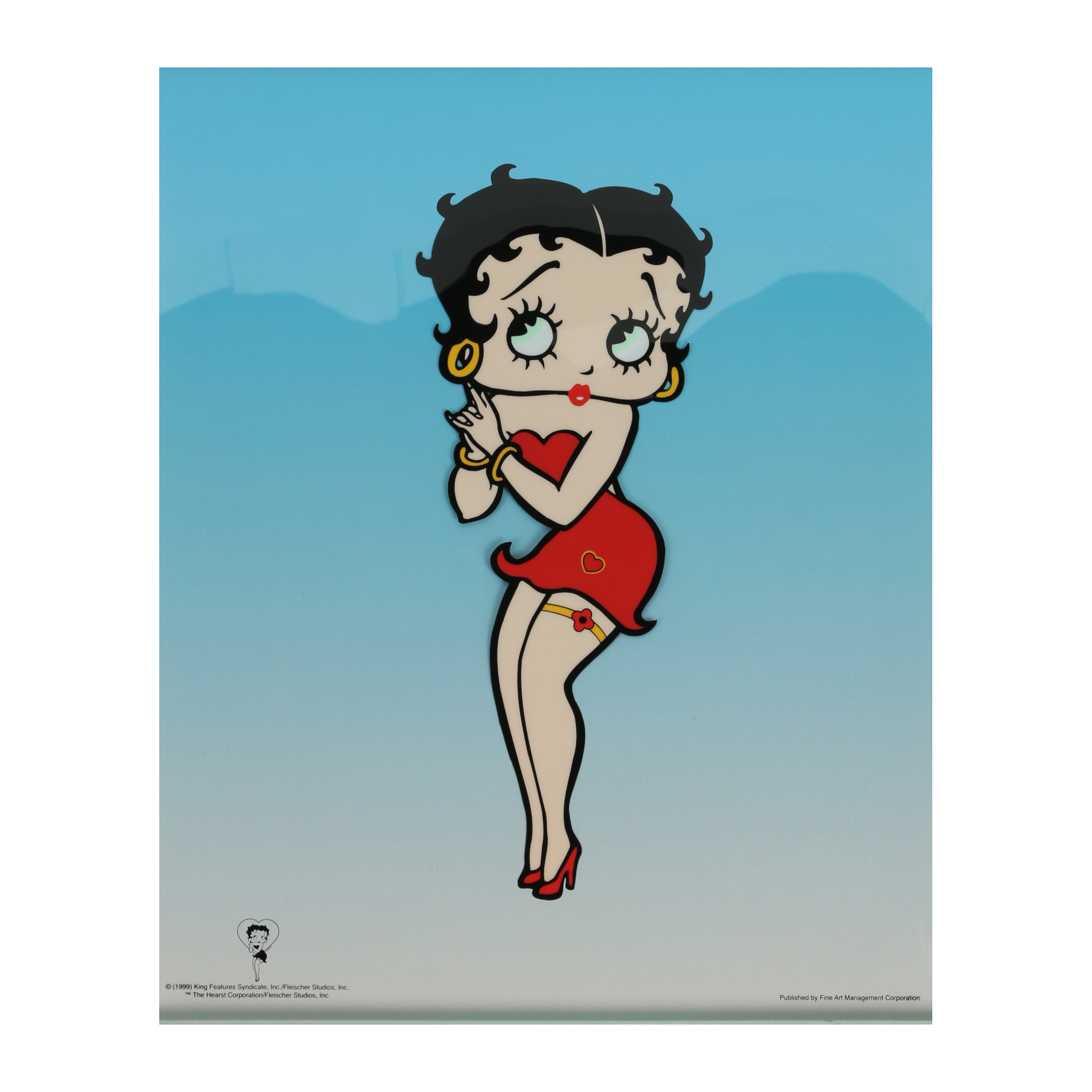 Reproduction Sericel "Betty Boop"