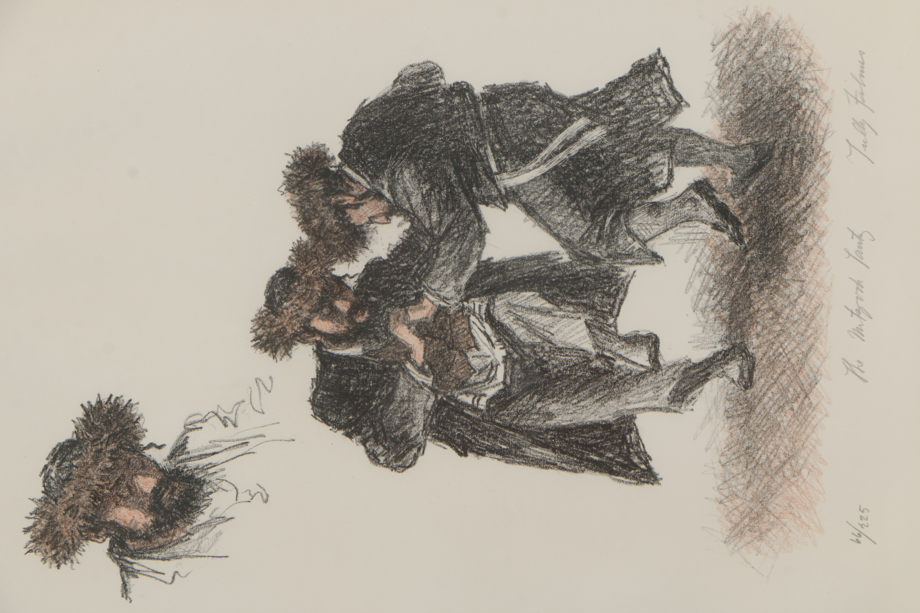 Tully Filmus Limited Edition Lithograph "The Mitzvah Tantz"