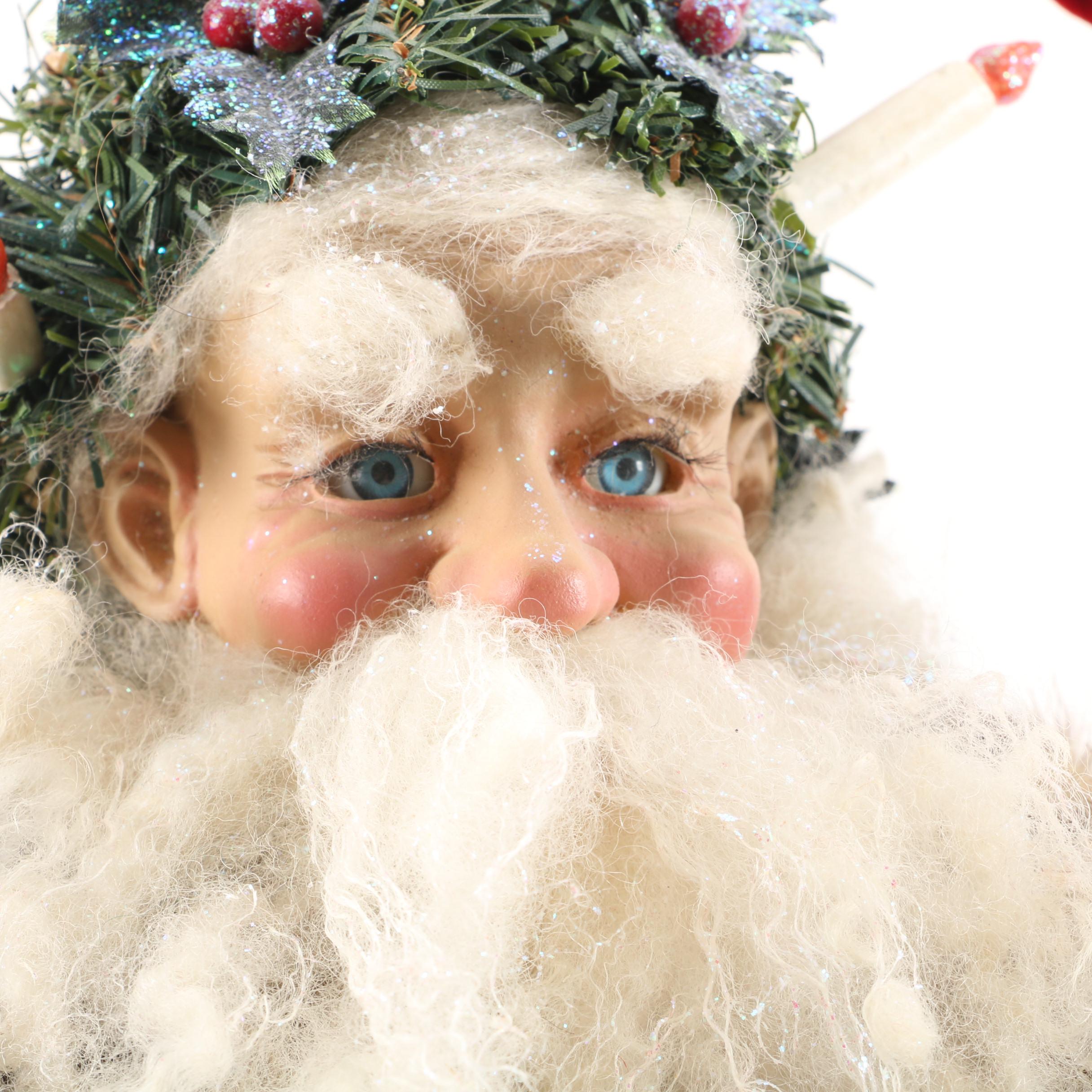 Mark Roberts Limited Edition Santa and Fairy Dolls