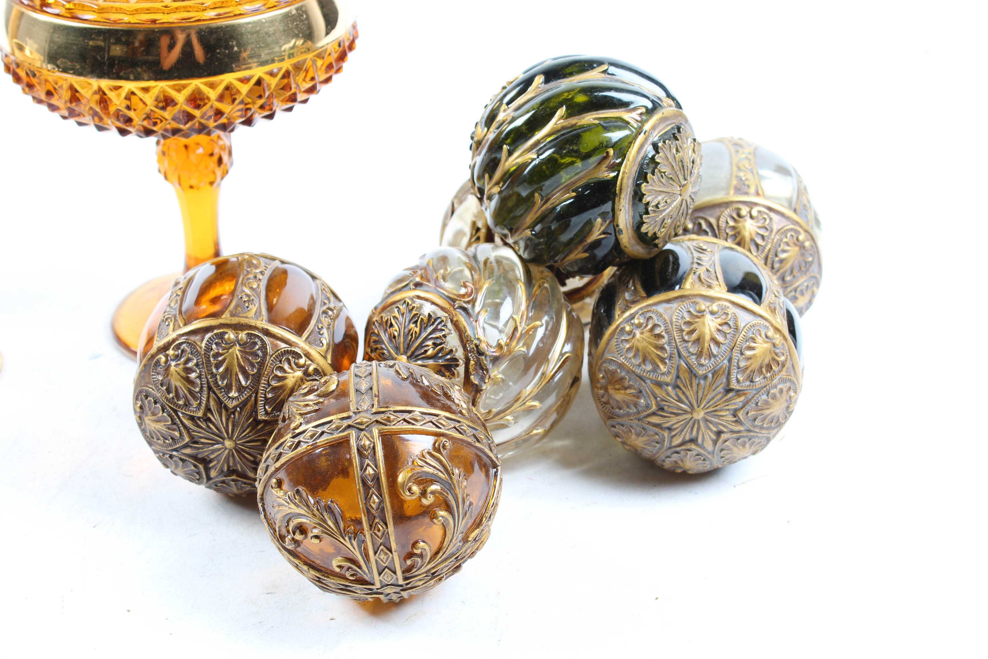 Vintage Glass Decorative Items