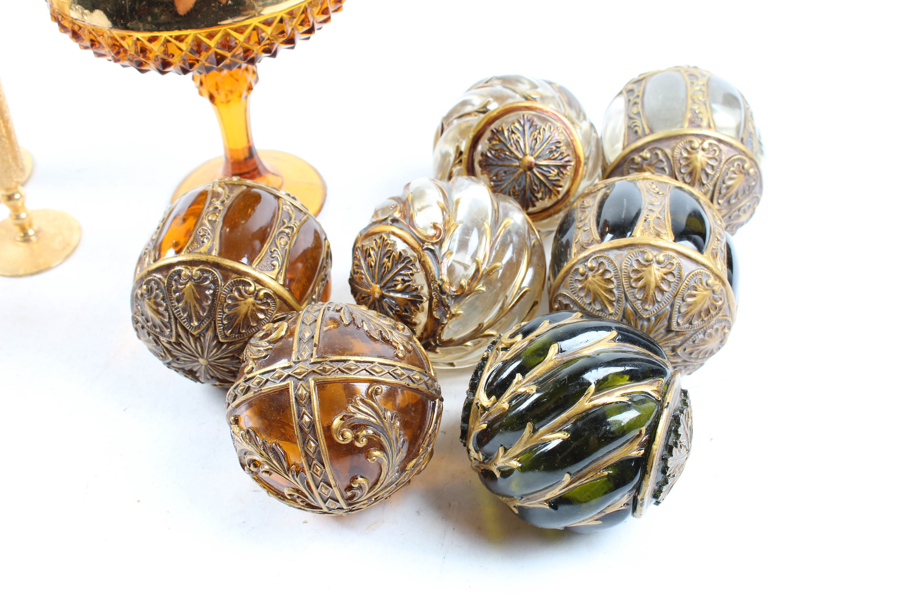 Vintage Glass Decorative Items