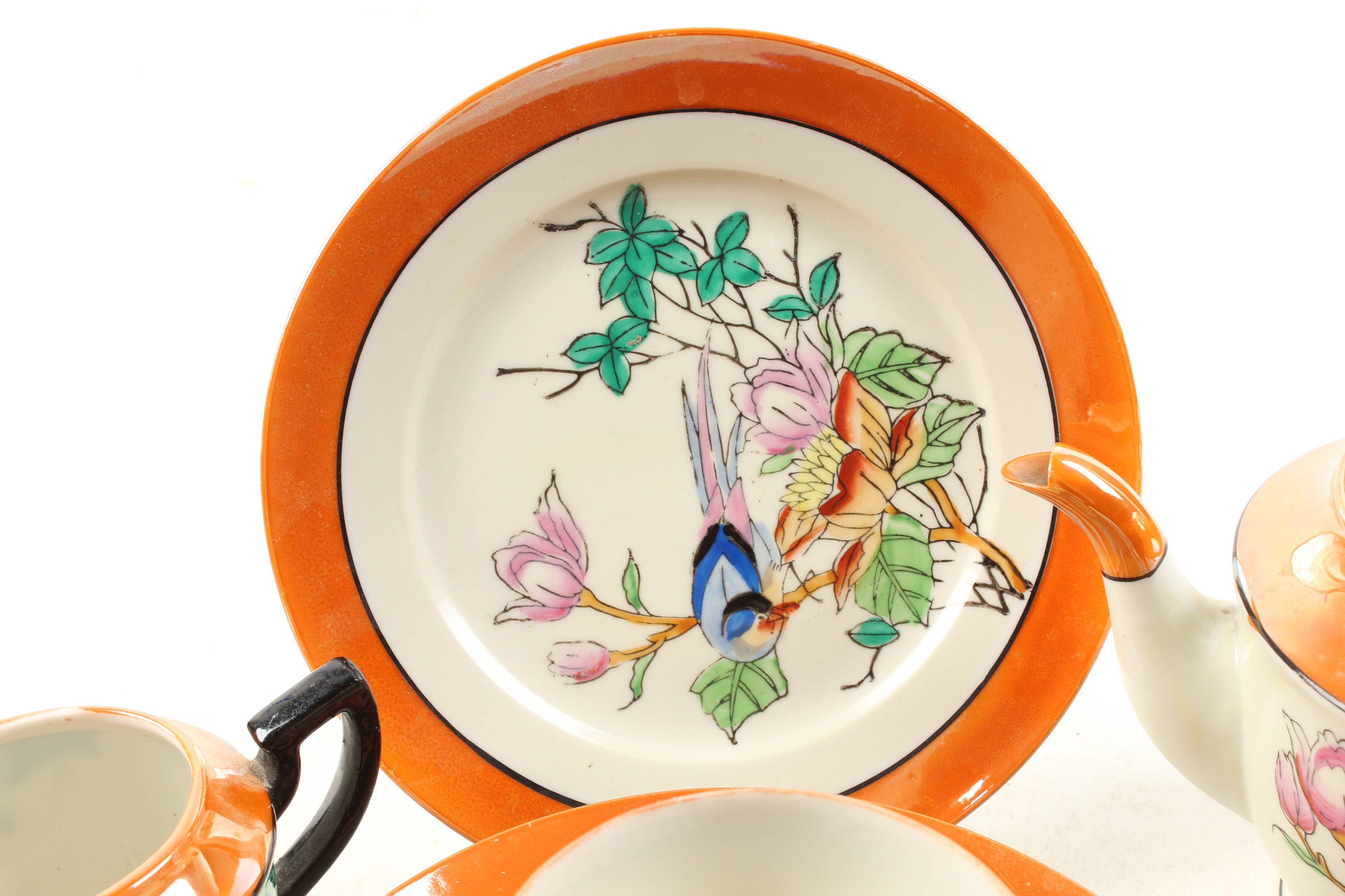 Japanese Lustreware Tea Set