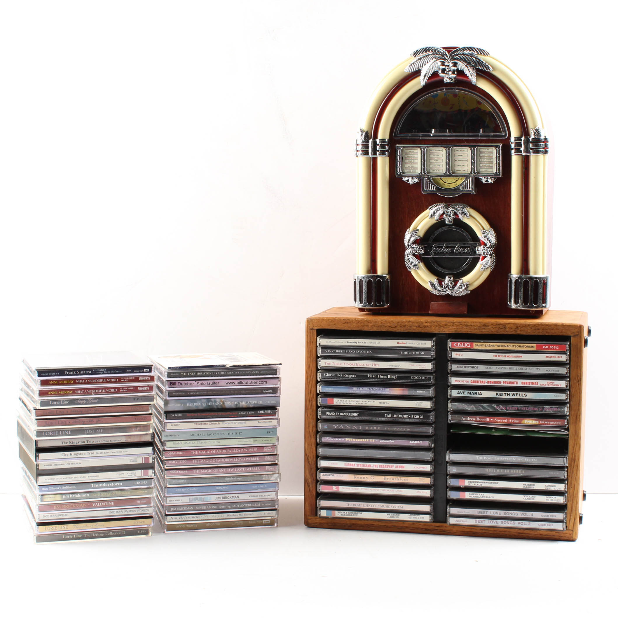 Mini Juke Box Radio & CD Collection