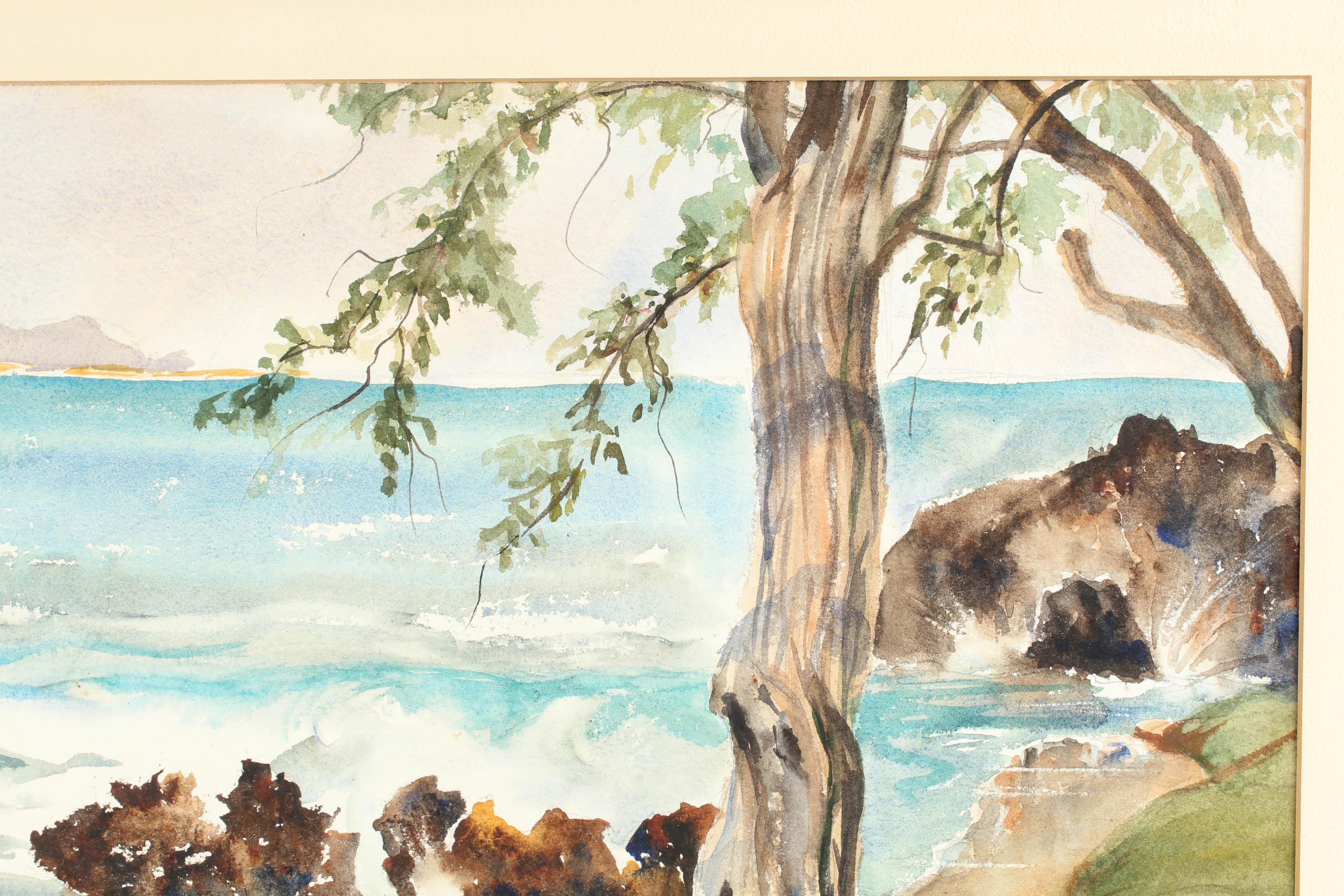 Ruth B. Firestone Watercolor Painting on Paper