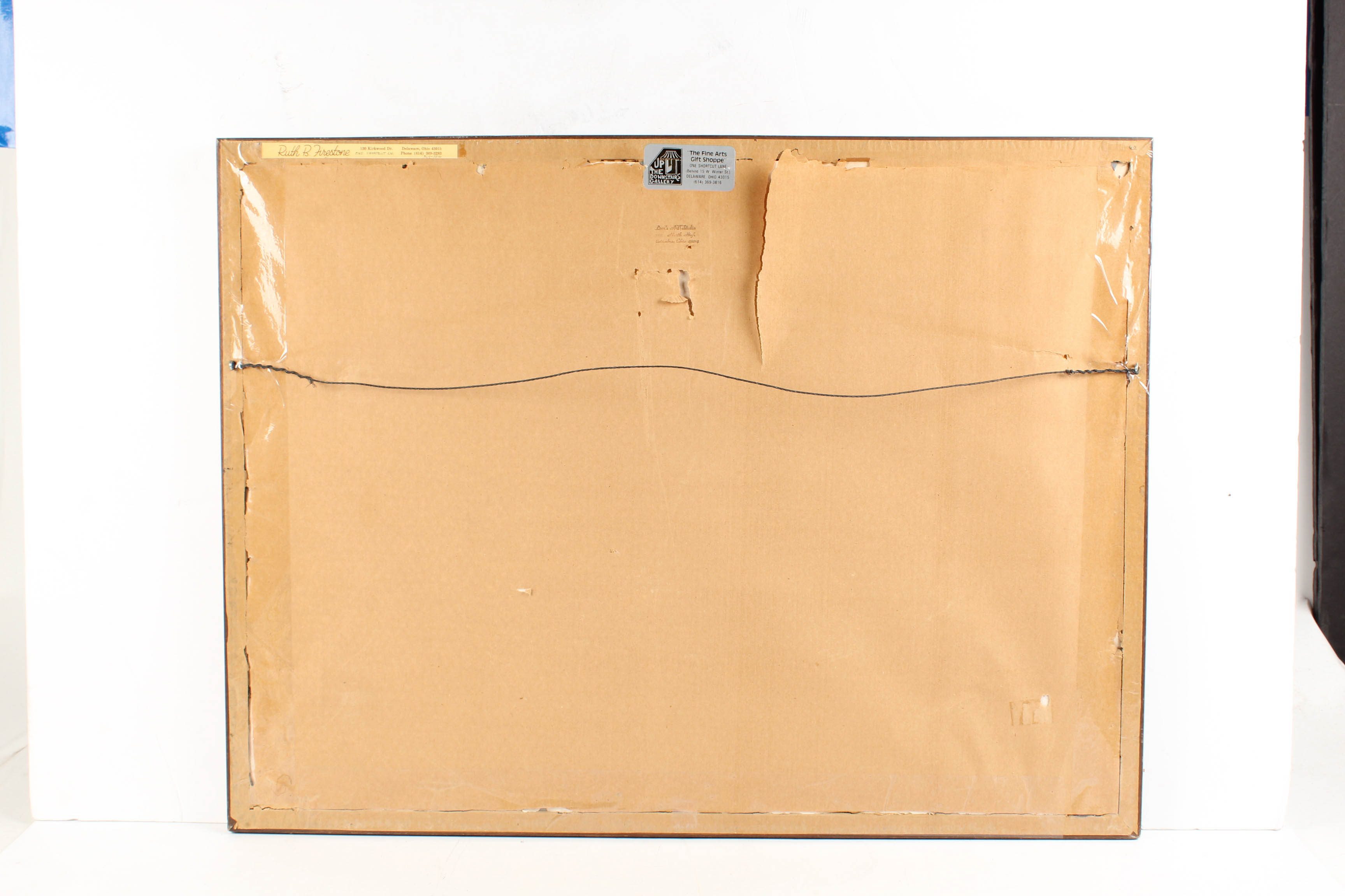 Ruth B. Firestone Watercolor Painting on Paper