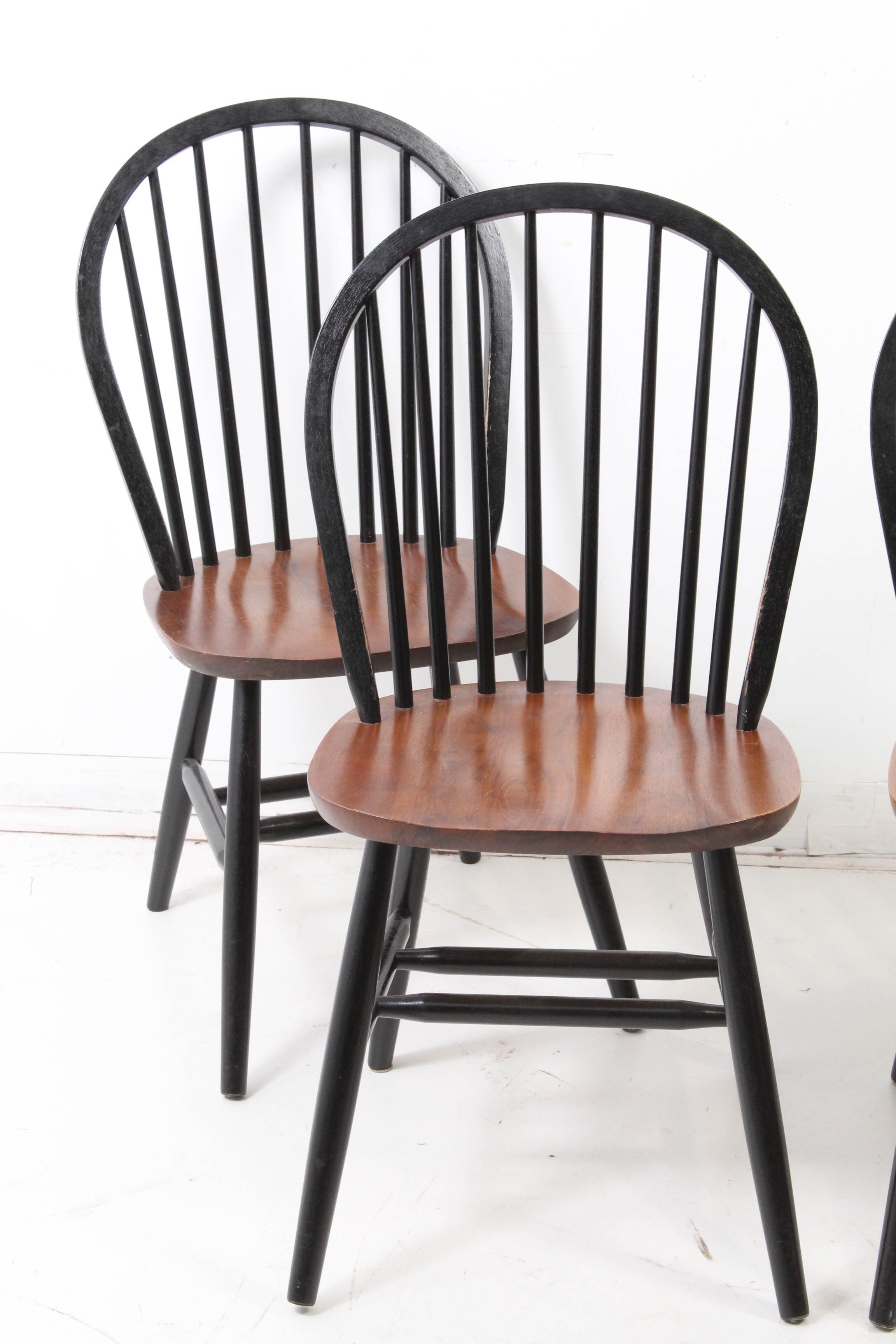 Thai Rubberwood Spindle Back Dining Chairs