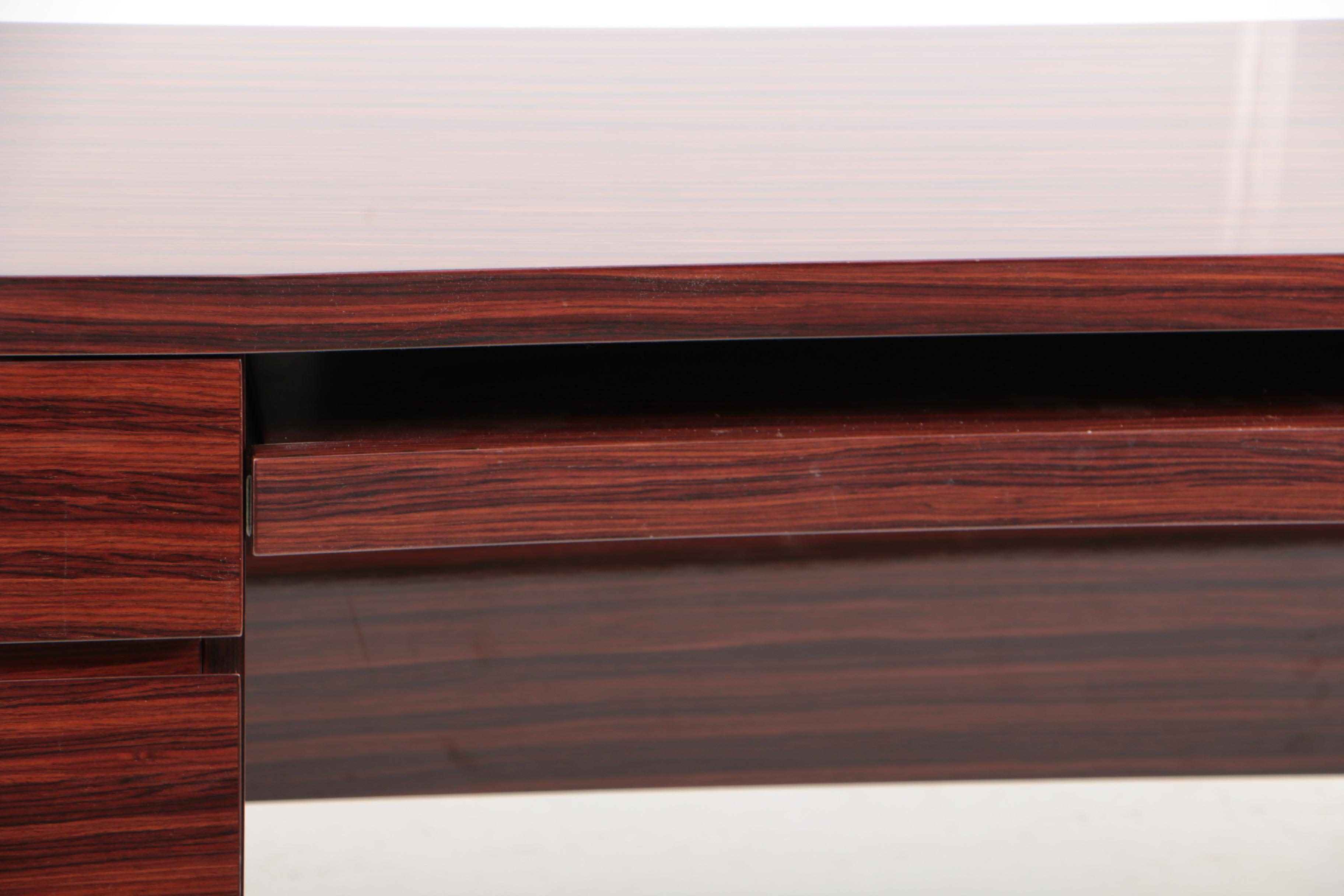 Excelsior Designs Rosewood Twin-Pedestal Desk