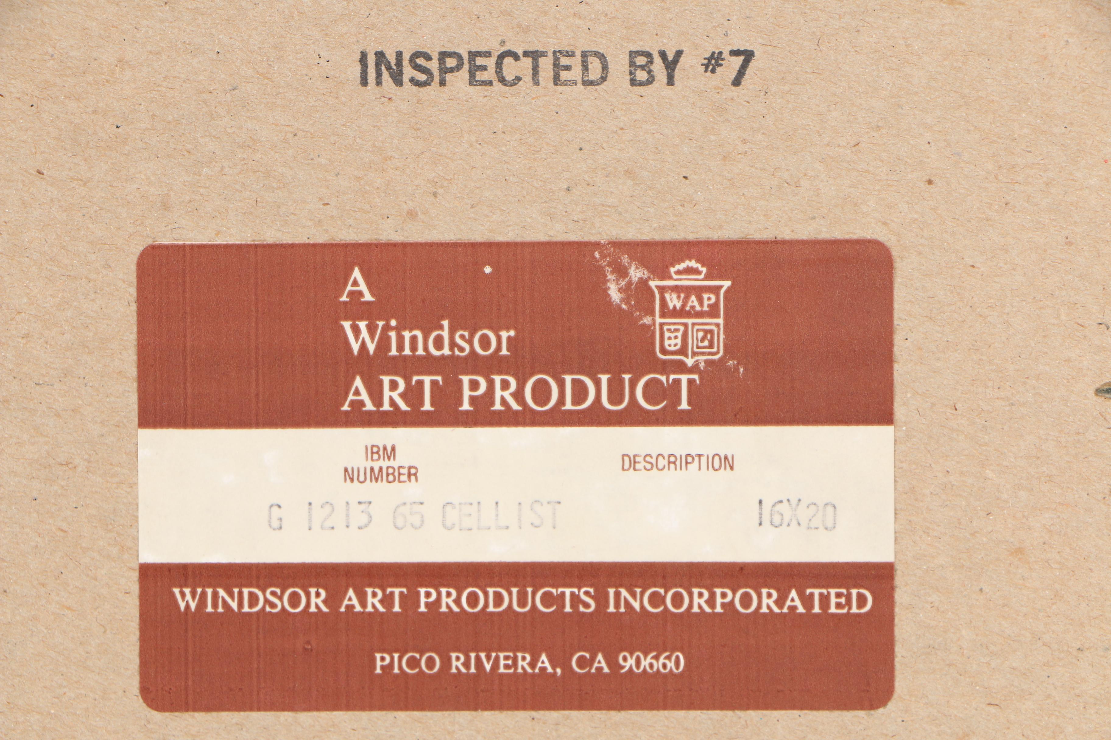 Offset Lithograph After Reinhard "Cello Rehearsal" and "Violinist"