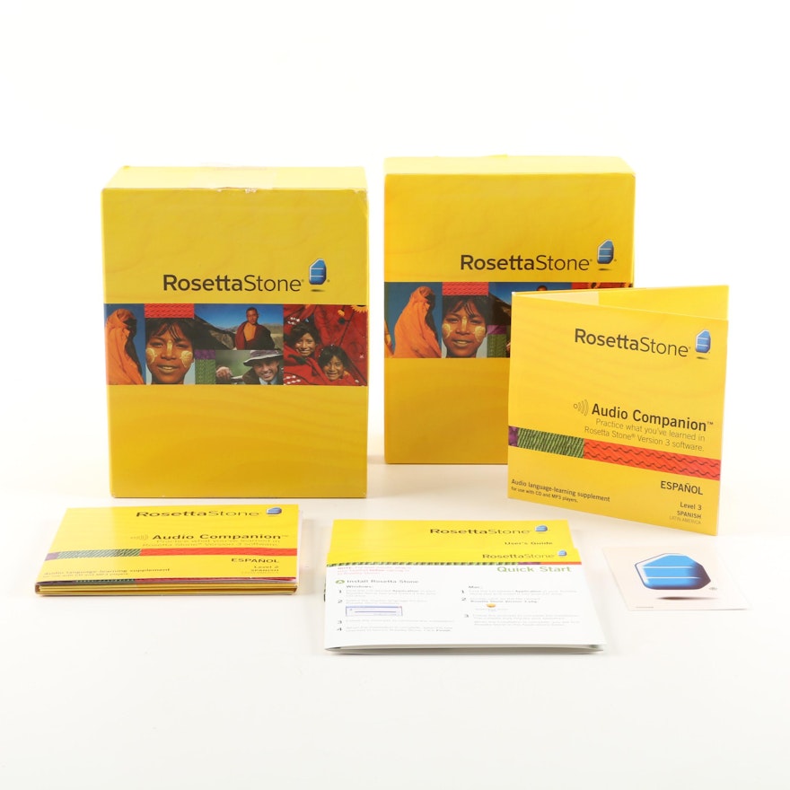 Rosetta Stone Spanish Language Learning Software