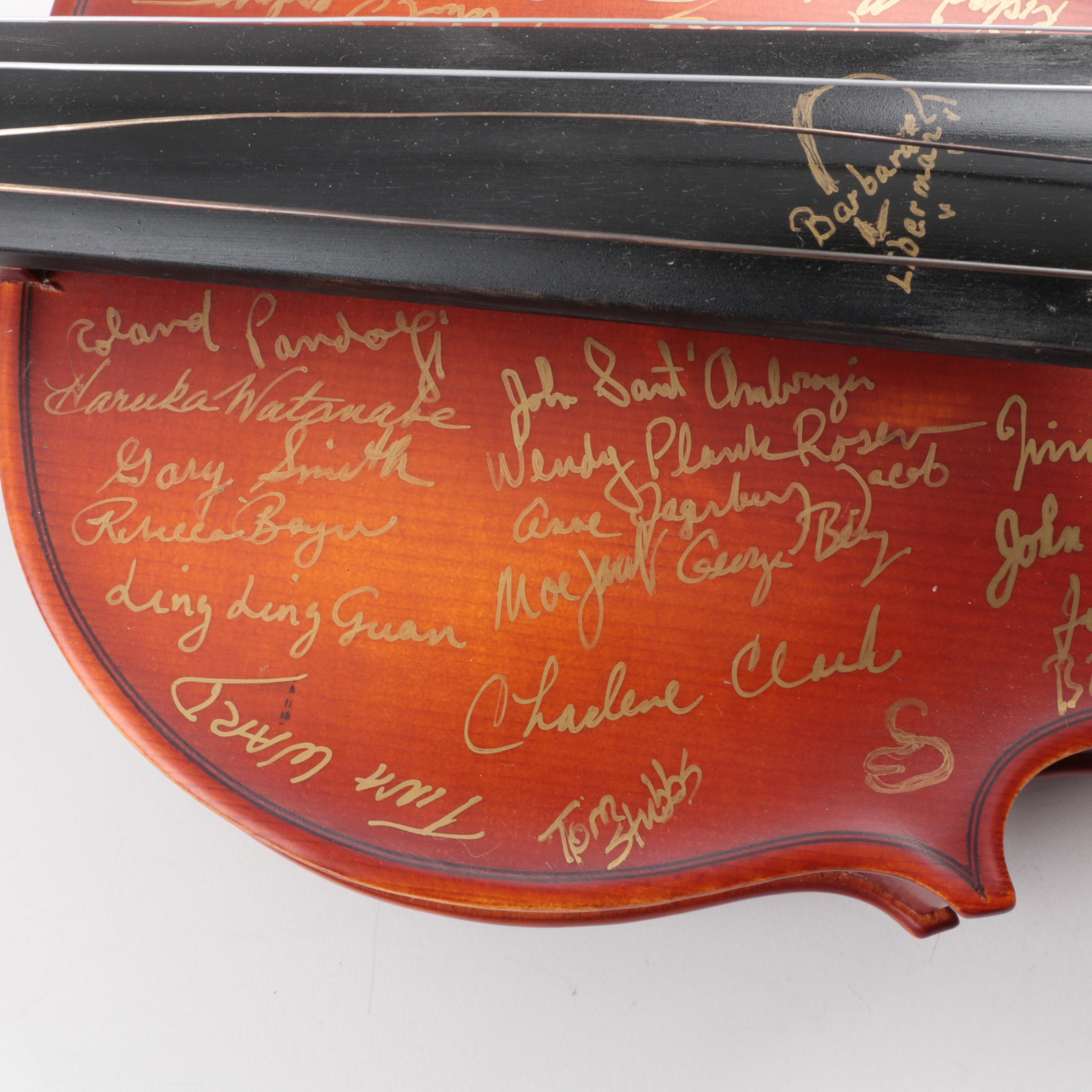 St. Louis Symphony Orchestra Signed Full-Sized Viola