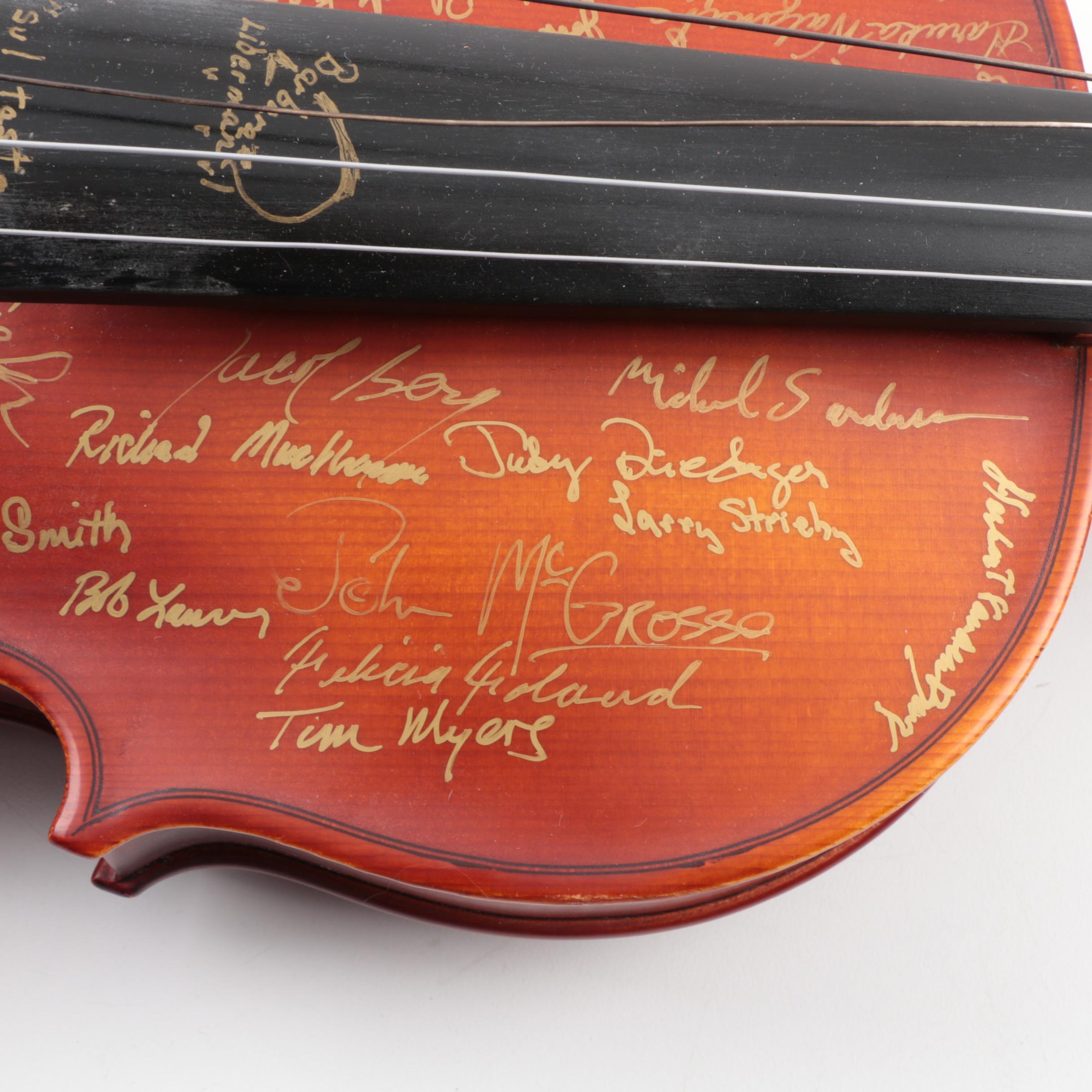 St. Louis Symphony Orchestra Signed Full-Sized Viola