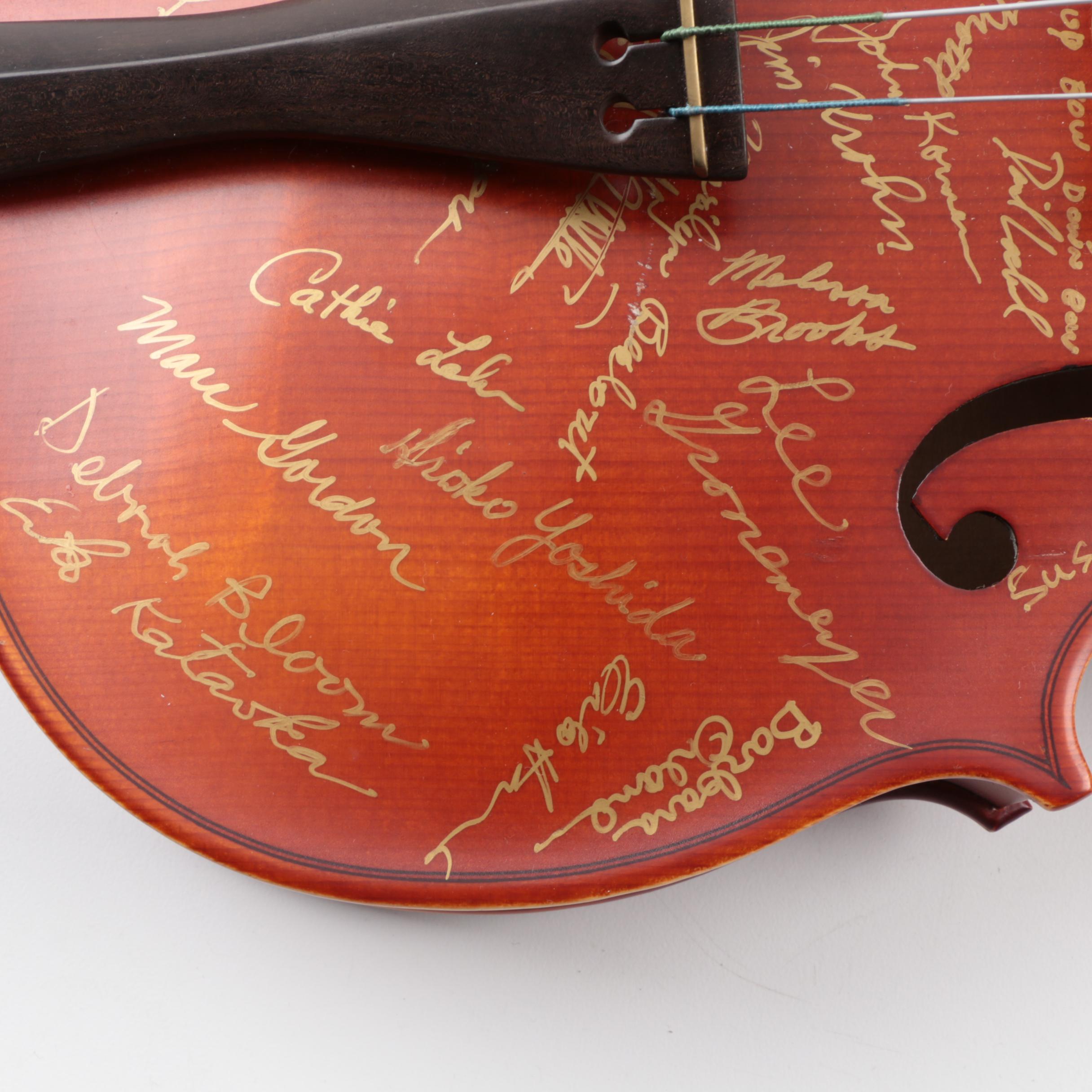 St. Louis Symphony Orchestra Signed Full-Sized Viola