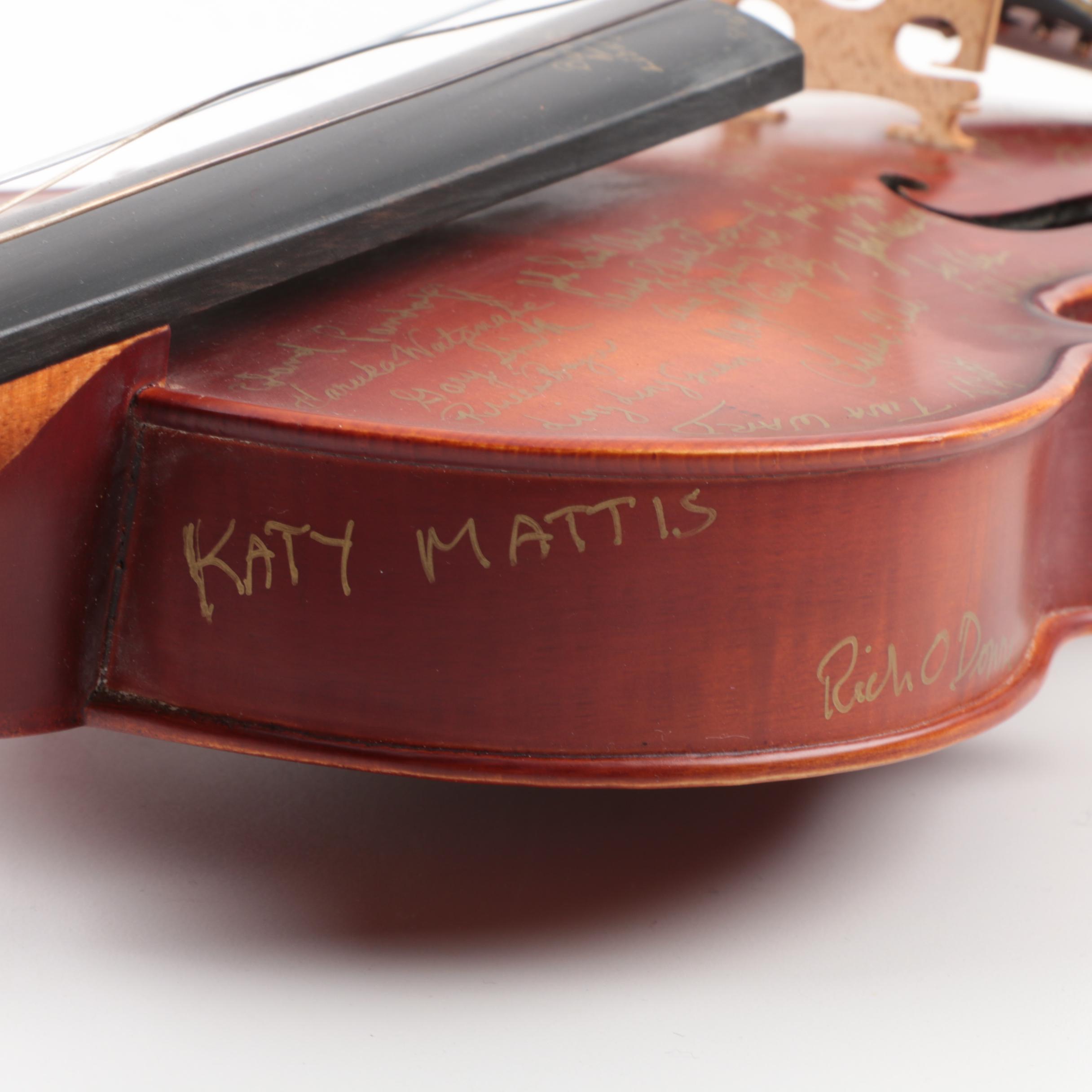 St. Louis Symphony Orchestra Signed Full-Sized Viola