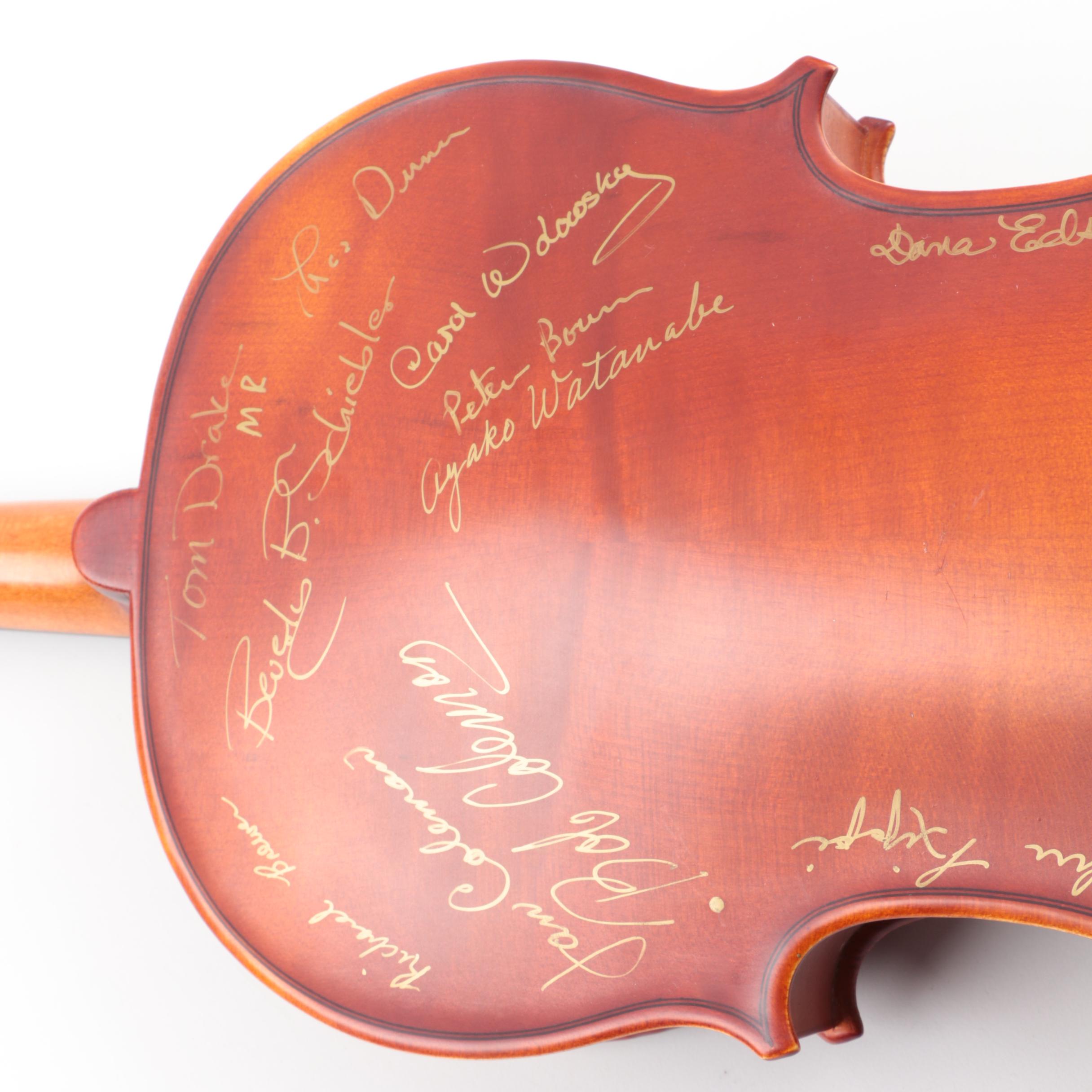 St. Louis Symphony Orchestra Signed Full-Sized Viola