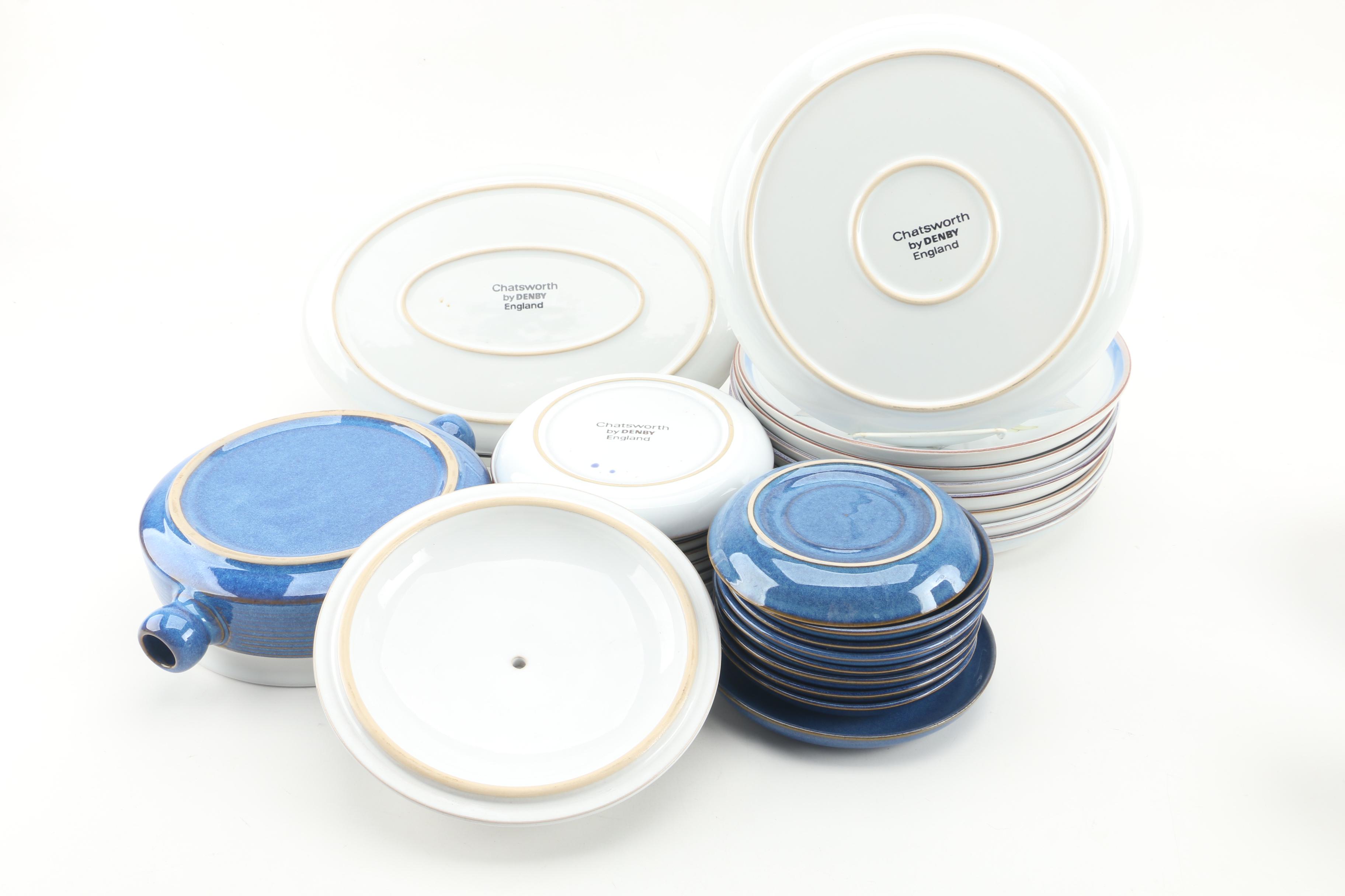 Vintage Denby "Chatsworth" Dinnerware c. 1976-85