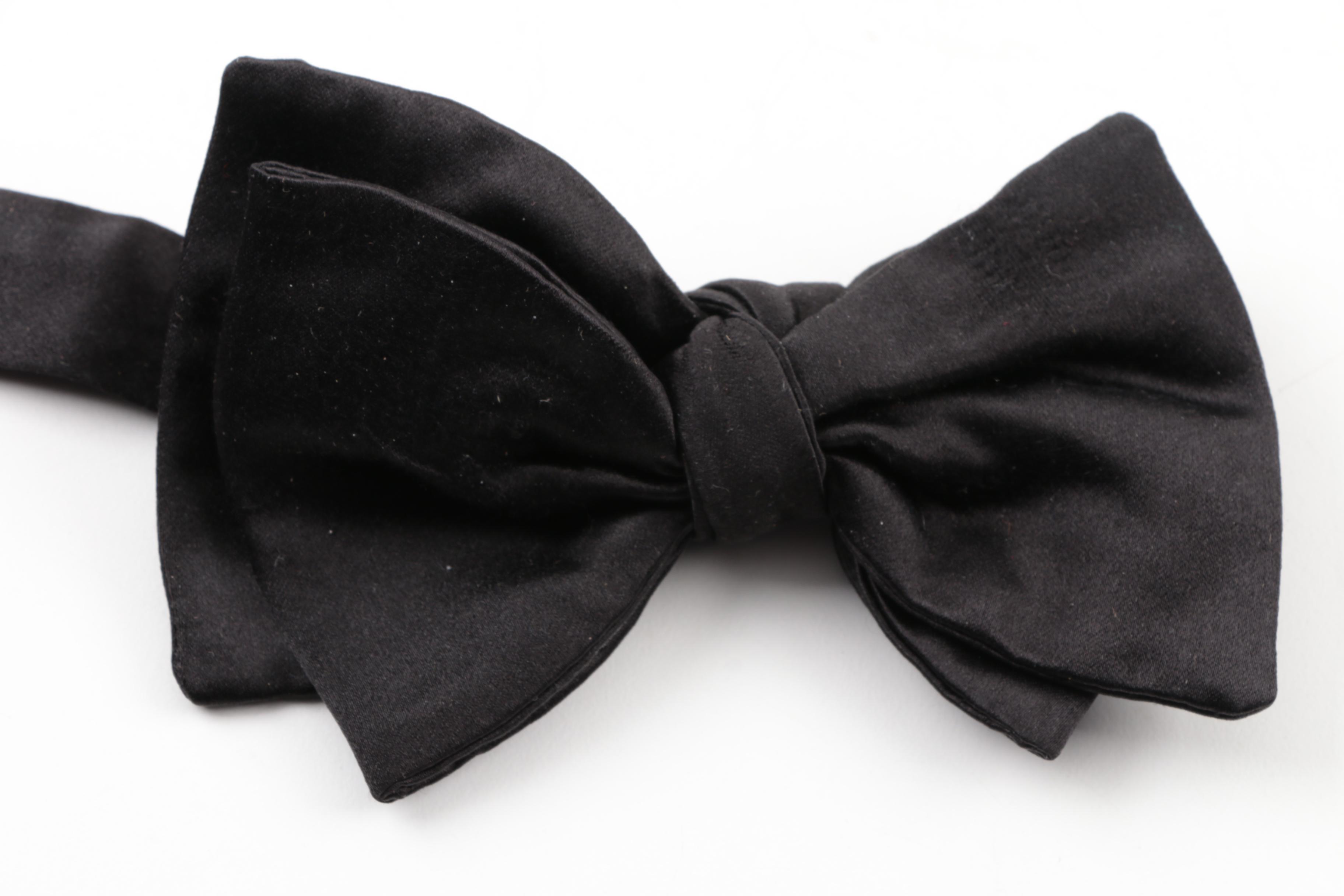 Men's Giorgio Armani Tuxedo Shirts with Bow Tie and Suspenders