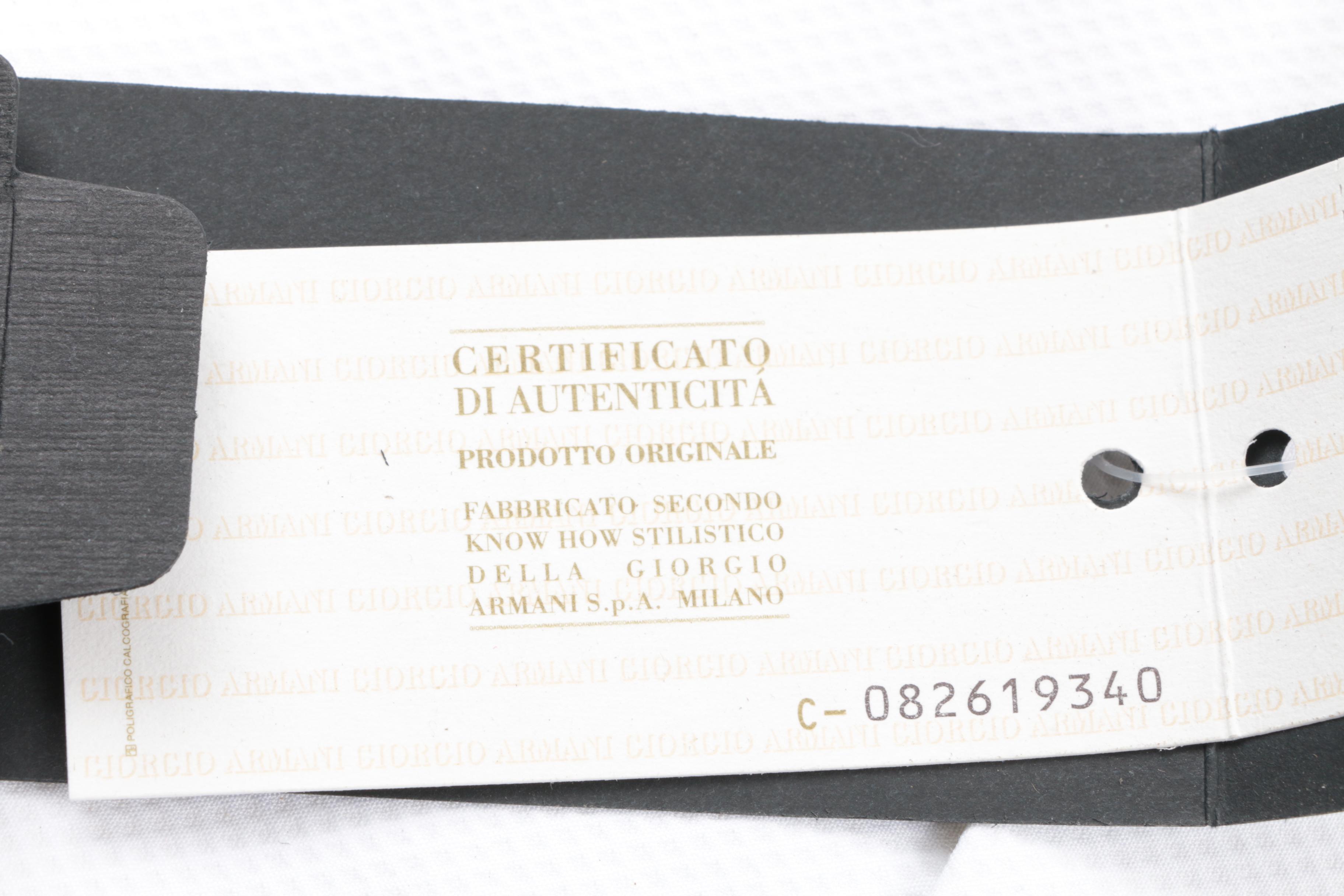 Men's Giorgio Armani Tuxedo Shirts with Bow Tie and Suspenders