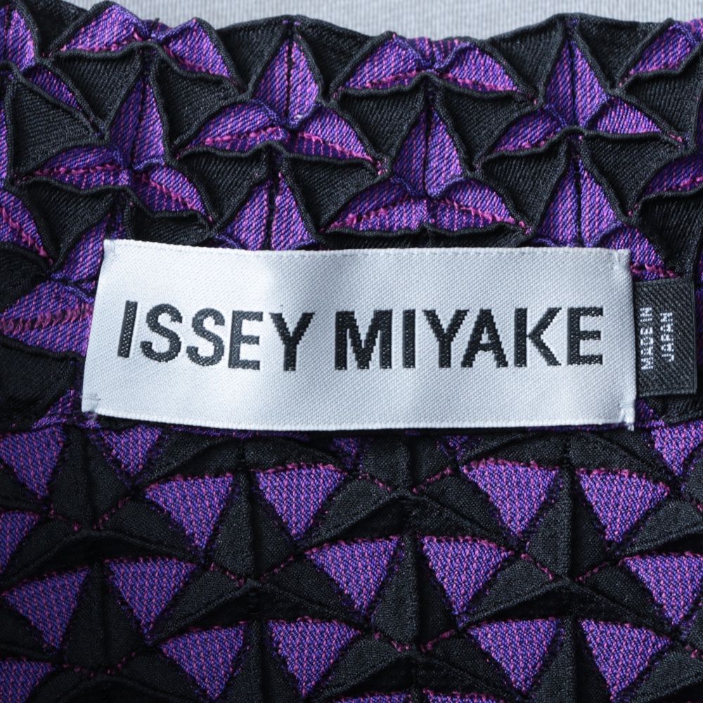 Issey Miyake Egg Crate Purple Women's Jacket