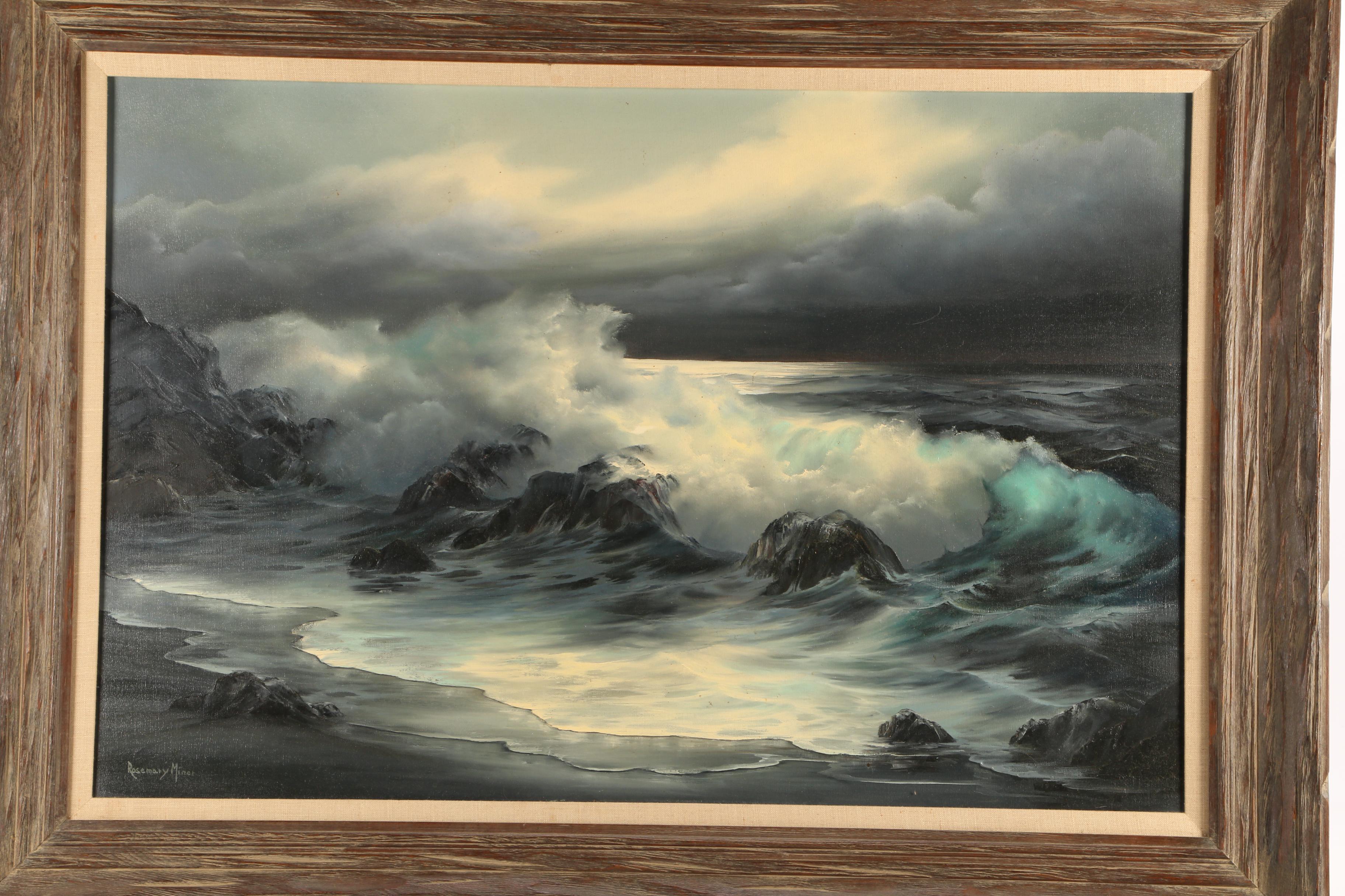 Rosemary Miner Oil Seascape Painting