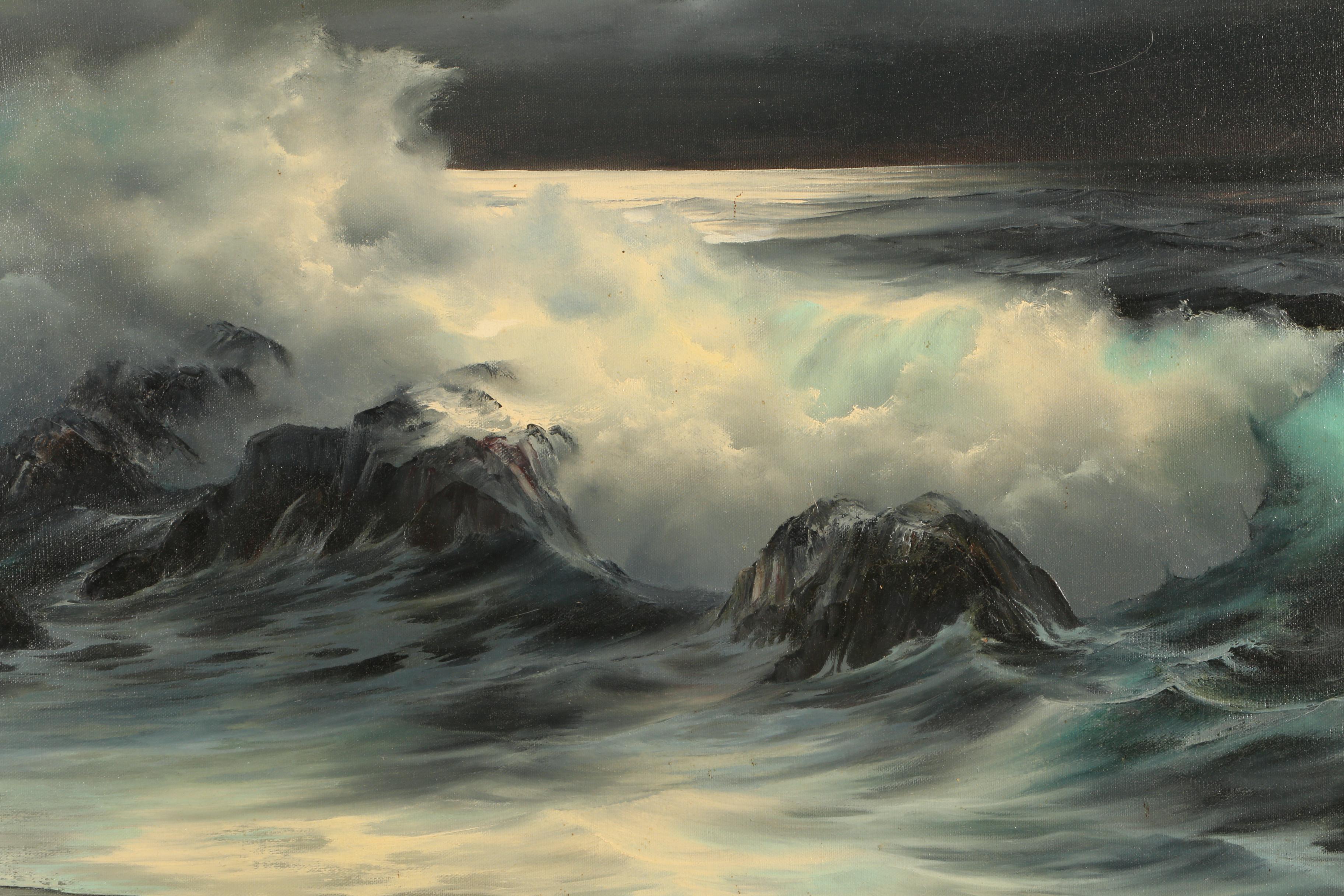 Rosemary Miner Oil Seascape Painting