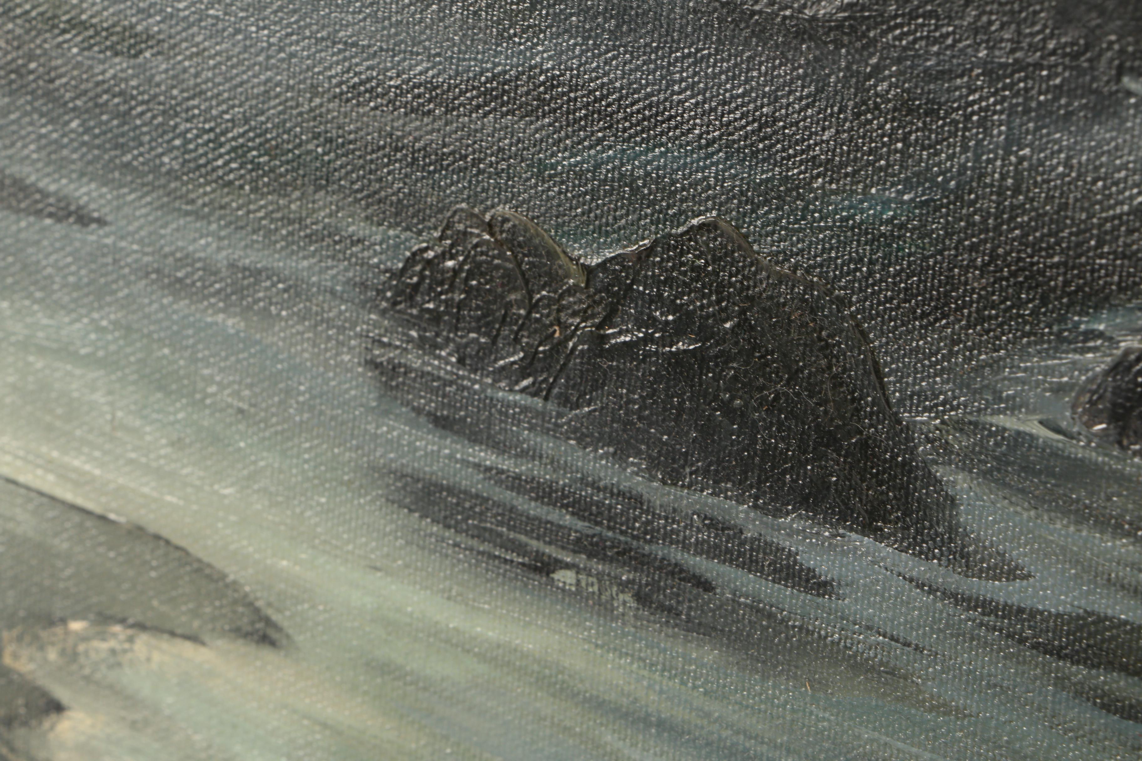 Rosemary Miner Oil Seascape Painting