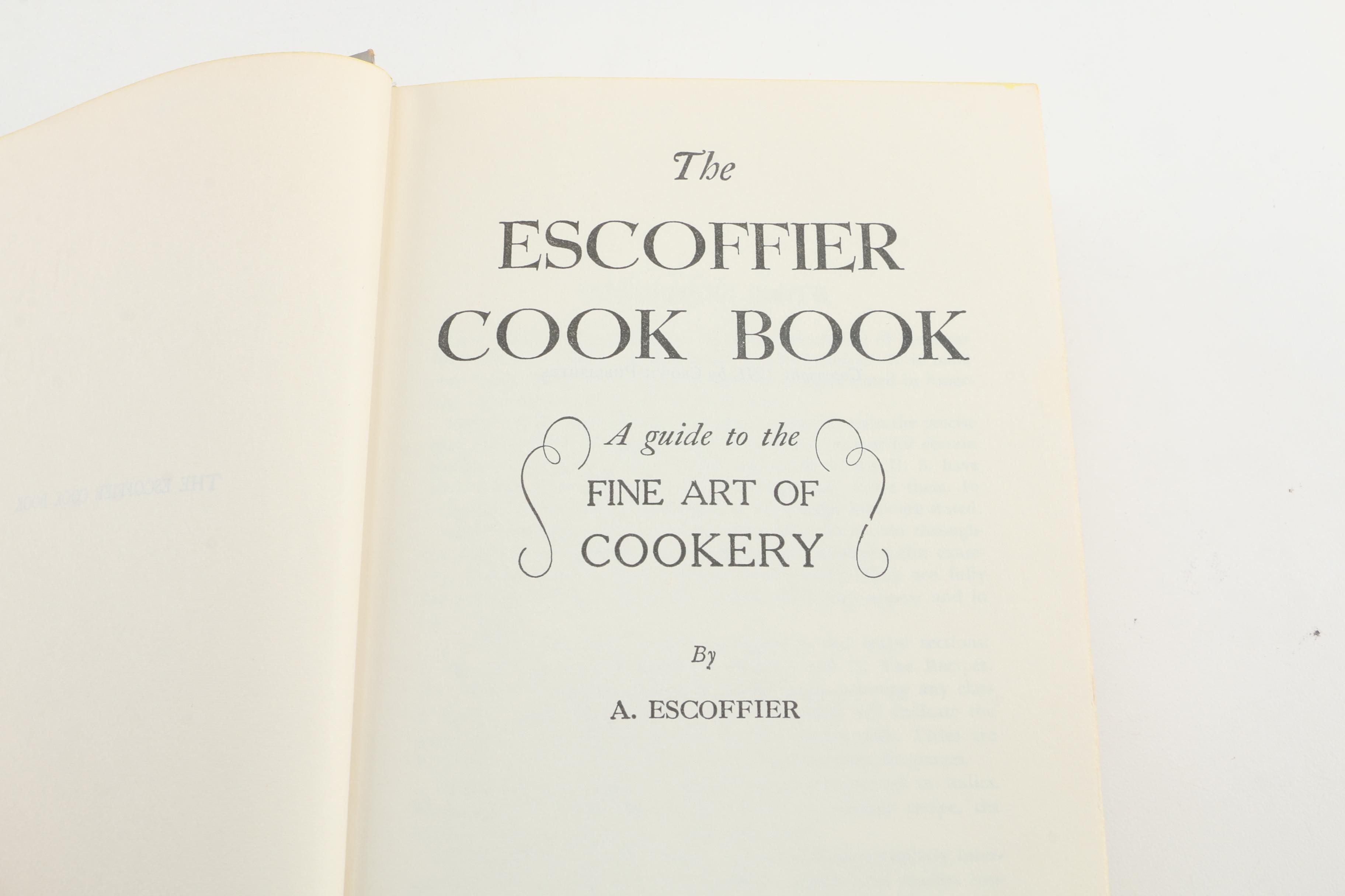 French and Italian Cookbooks Including Julia Child, Pierre Franey, and More